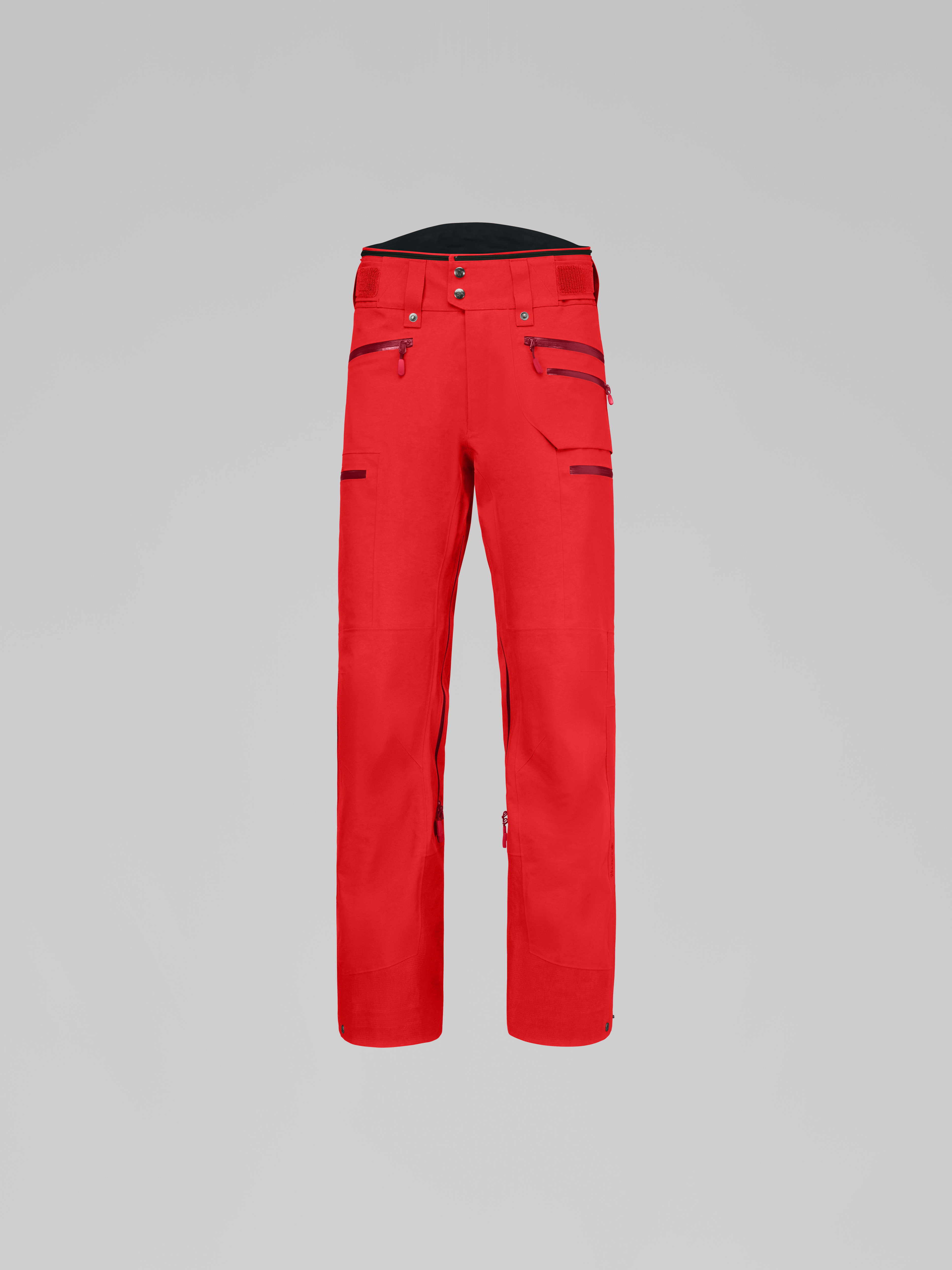 Packshot front image of lofoten Gore-Tex Pro Plus Pants Fiery Red