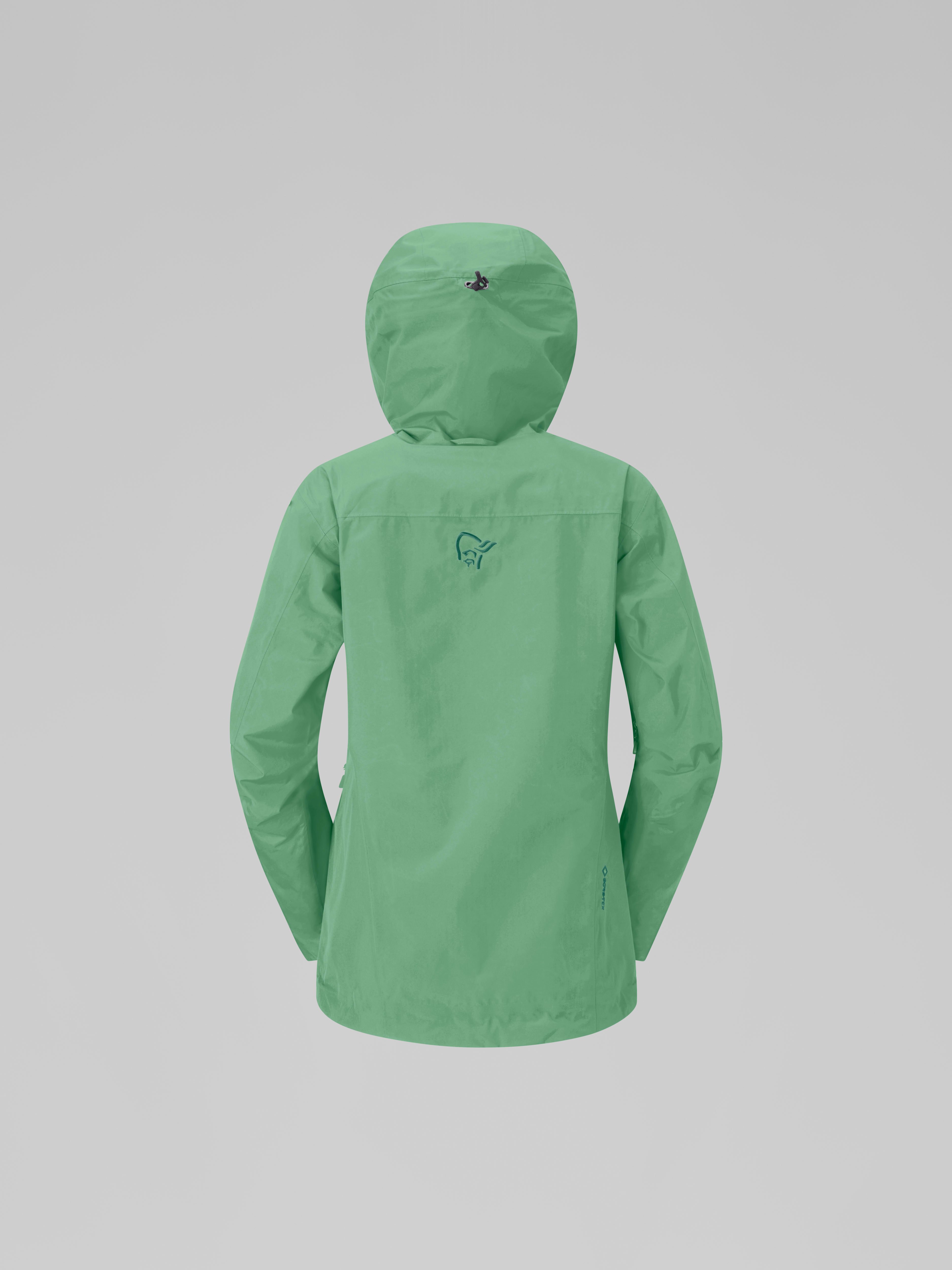 Packshot back image of lofoten Gore-Tex Insulated Jacket Dark Ivy Green