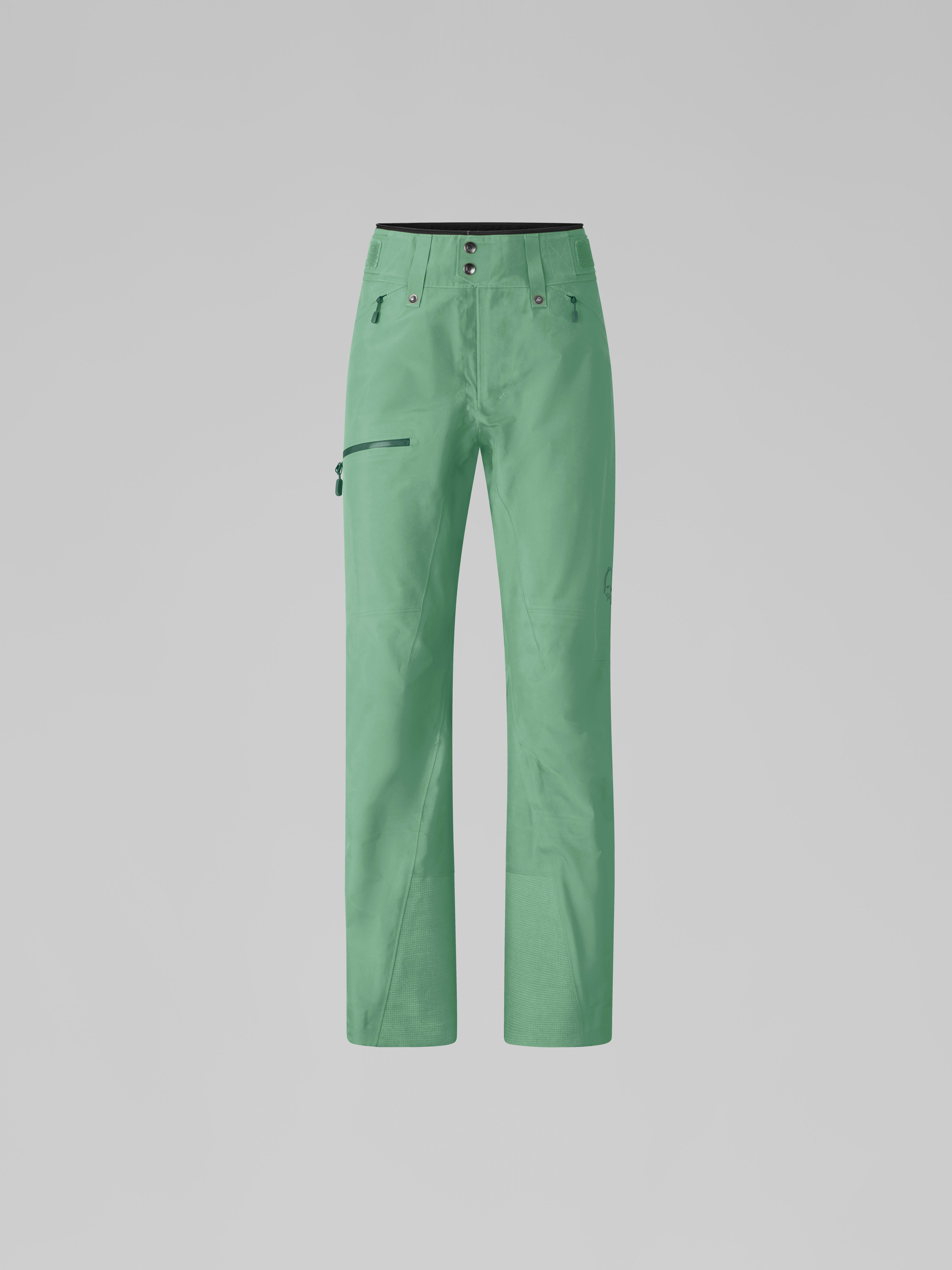 Packshot front image of lofoten Gore-Tex Pants Dark Ivy Green