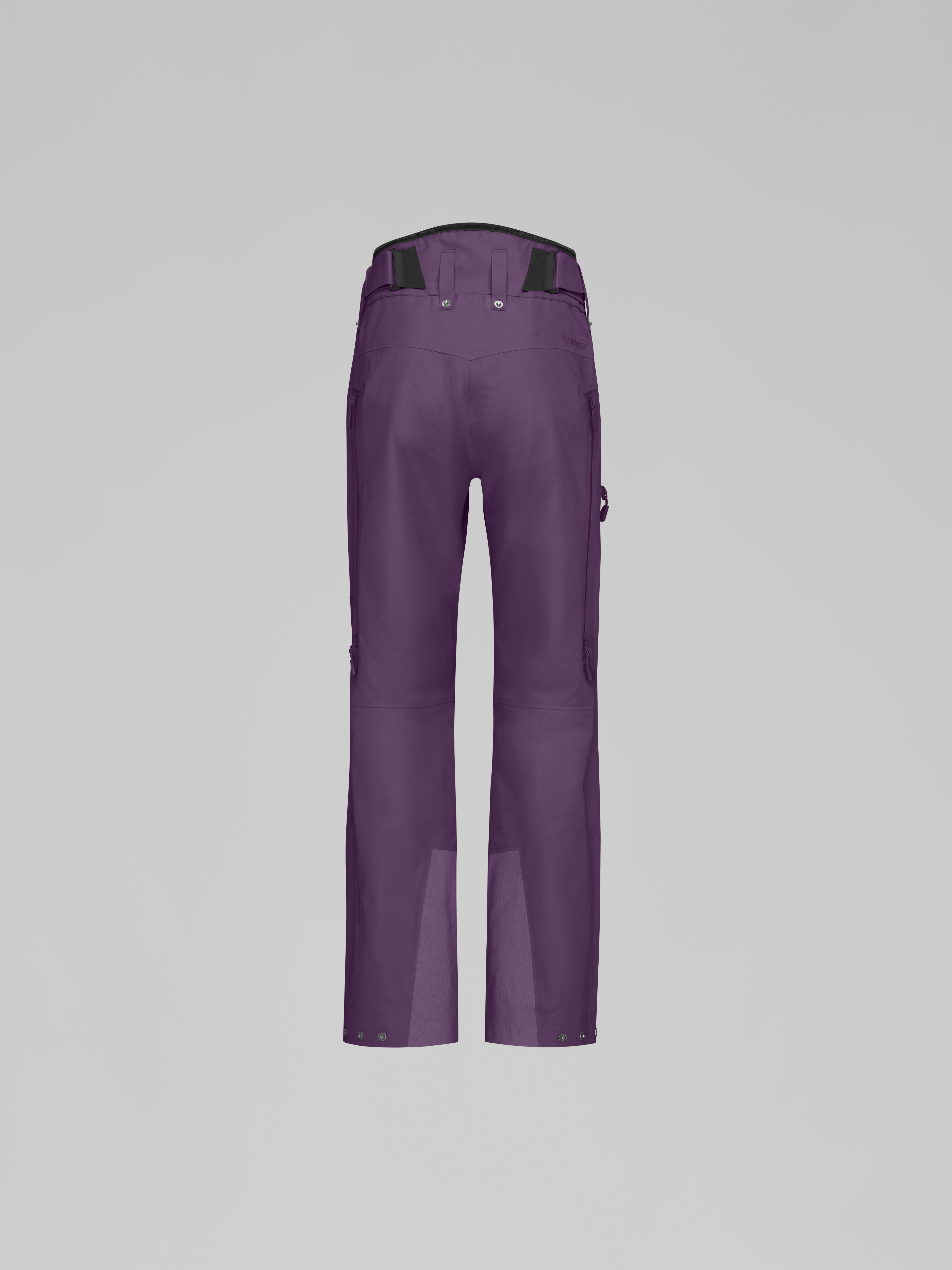 Packshot back image of lofoten Gore-Tex Pants Wineberry