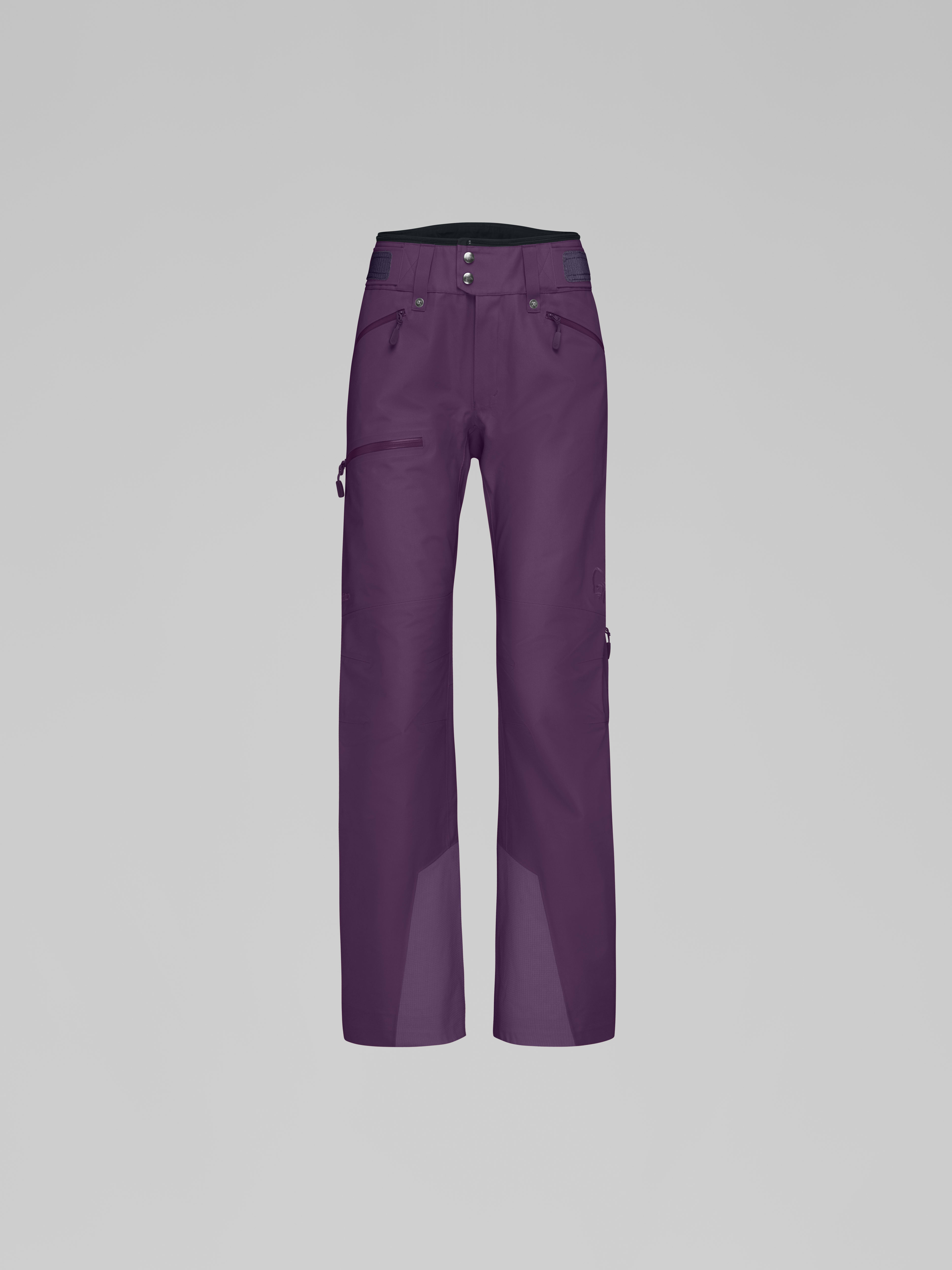 Packshot front image of lofoten Gore-Tex Pants Wineberry