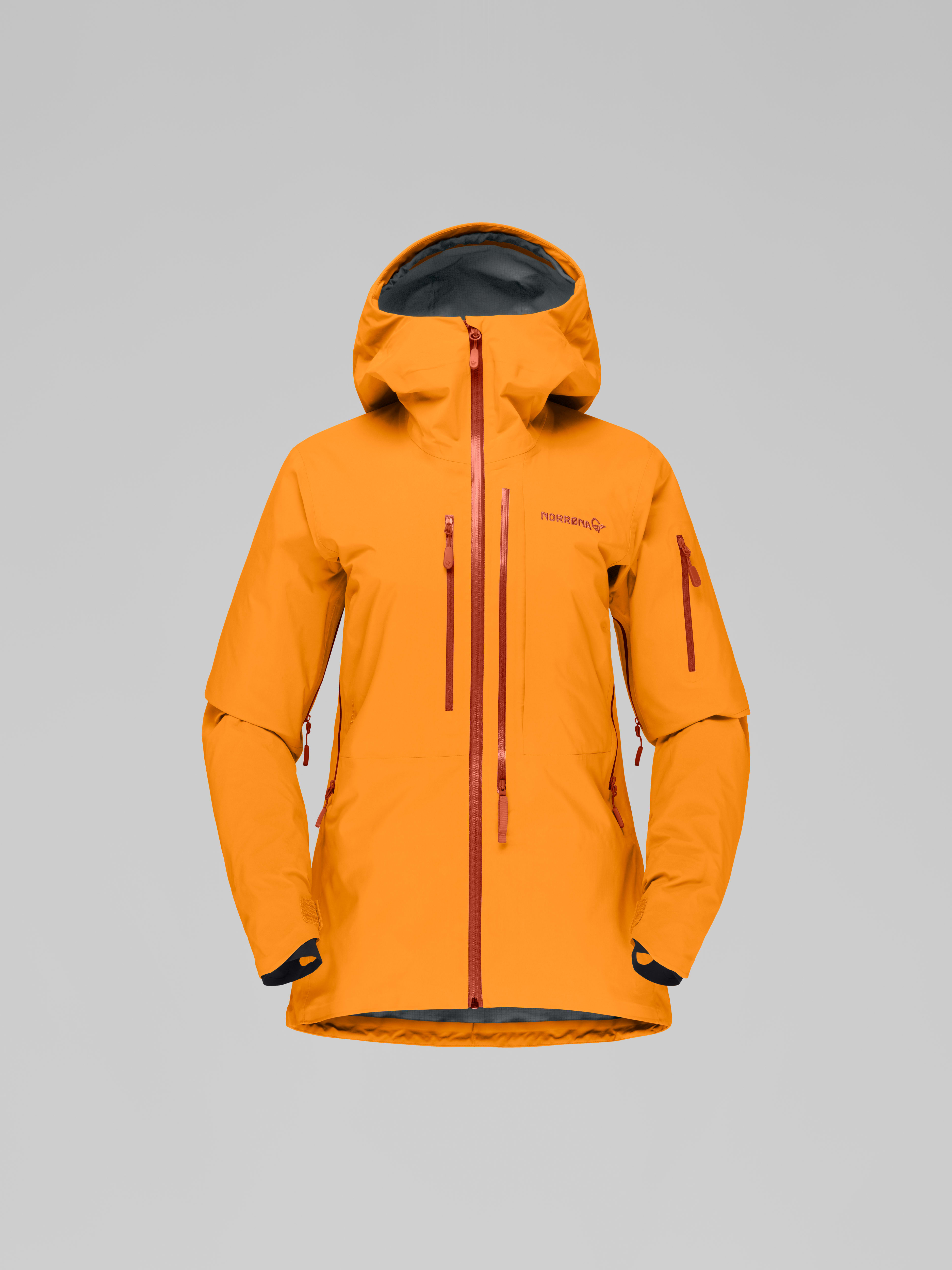 Packshot front image of lofoten Gore-Tex Pro Jacket Autumn Glory