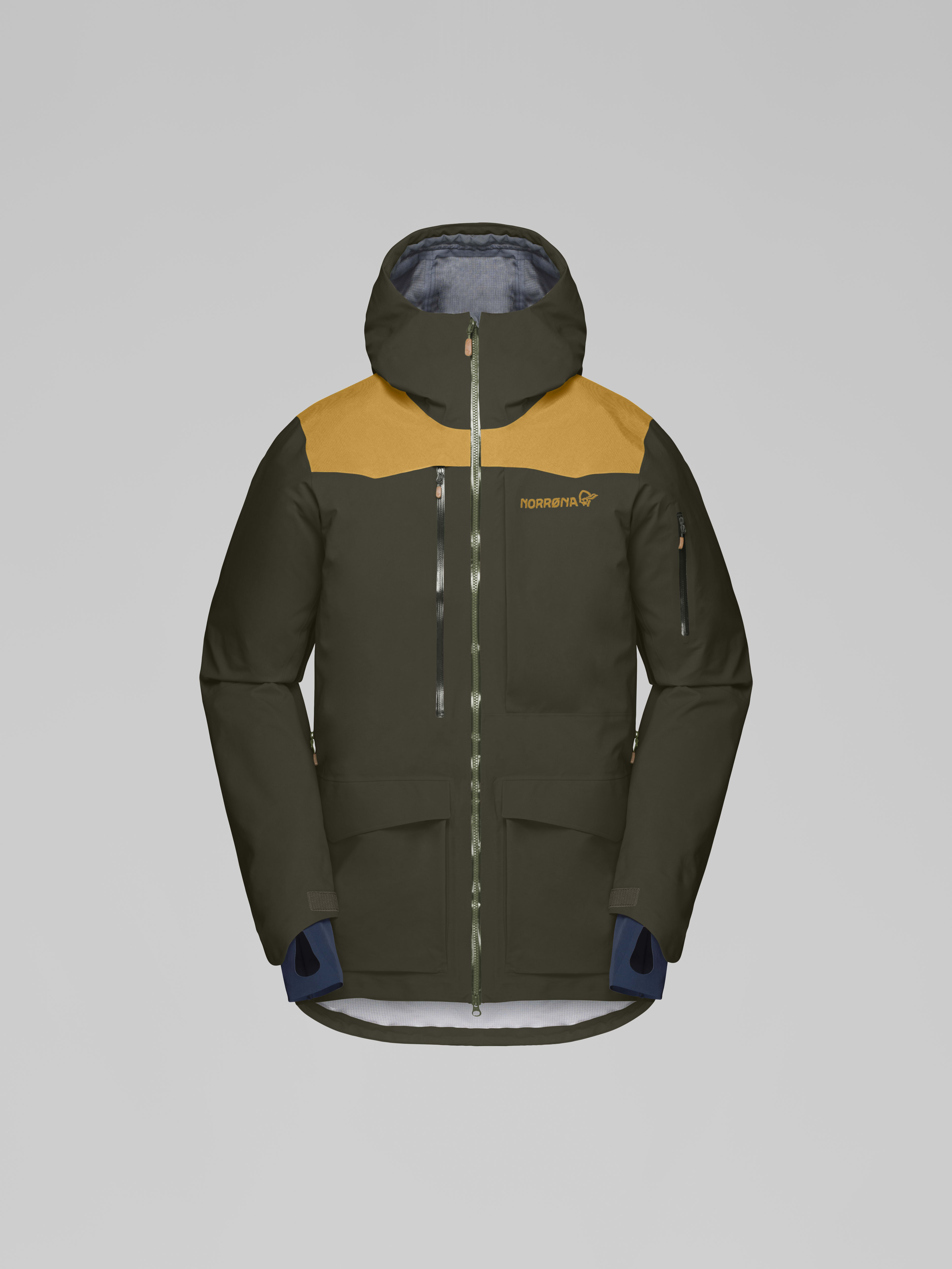 Packshot front image of tamok Gore-Tex Performance Shell Jacket Rosin