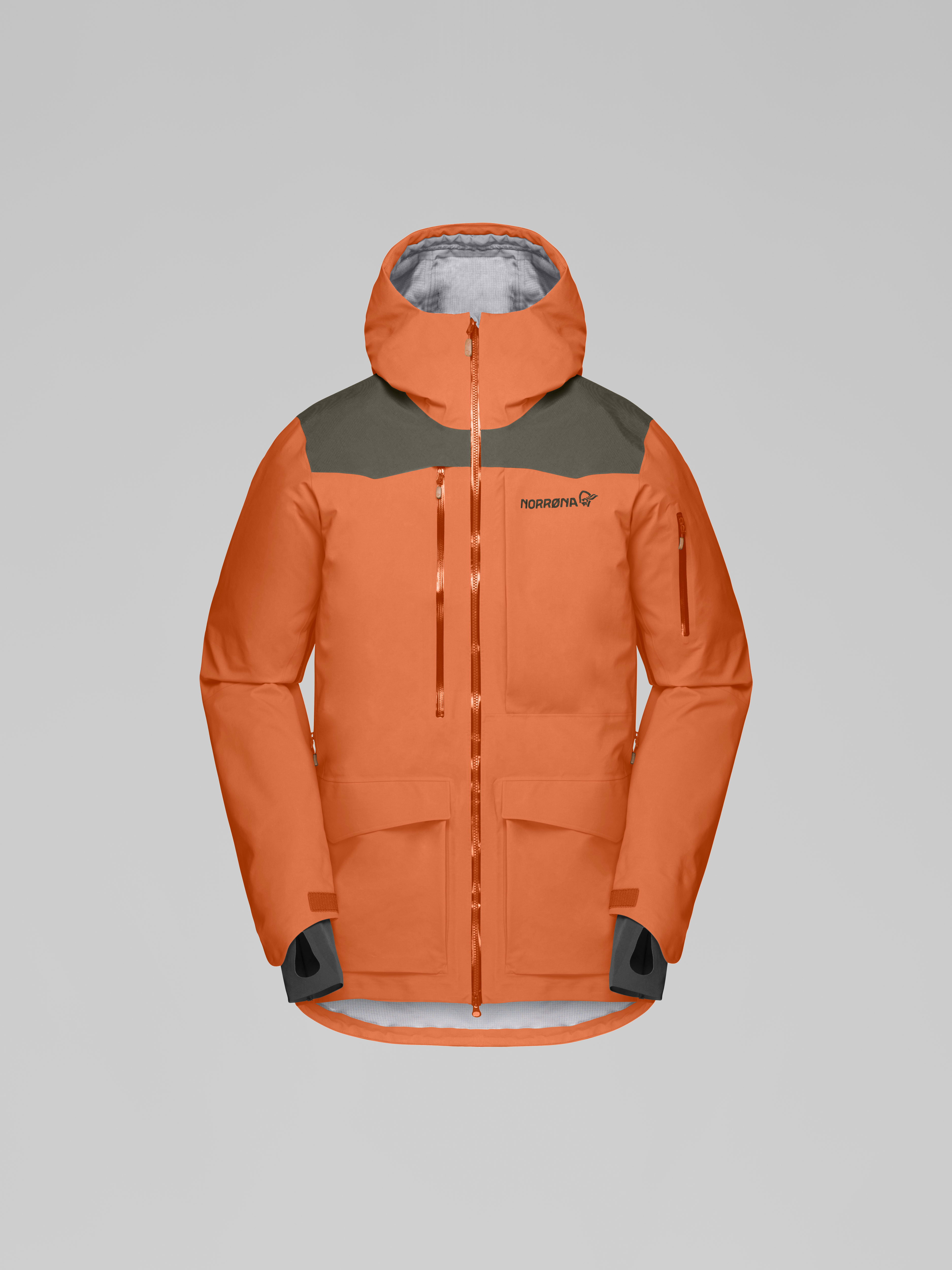 Packshot front image of tamok Gore-Tex Performance Shell Jacket Ginger Bread
