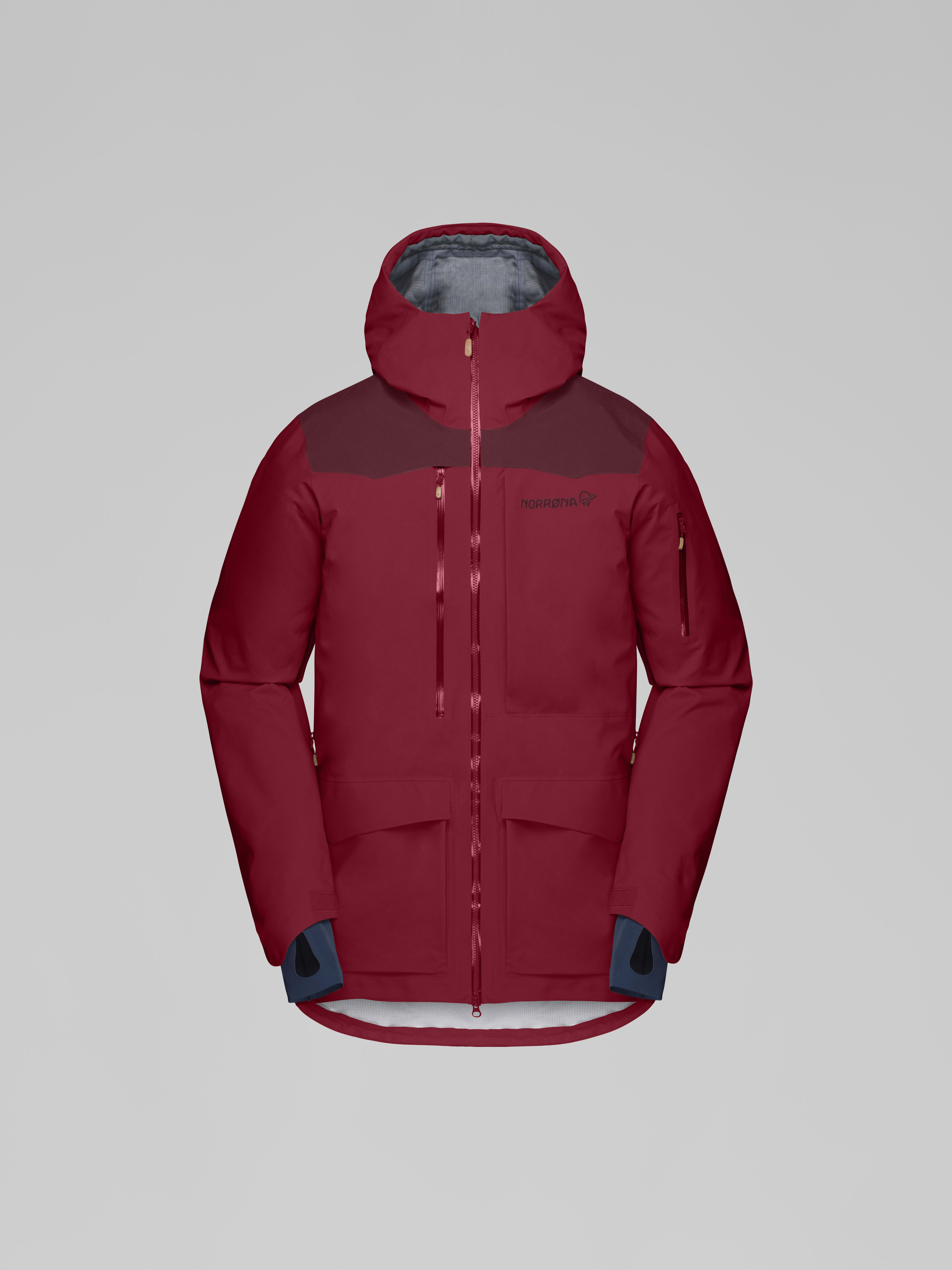 Packshot front image of tamok Gore-Tex Performance Shell Jacket Rhubarb