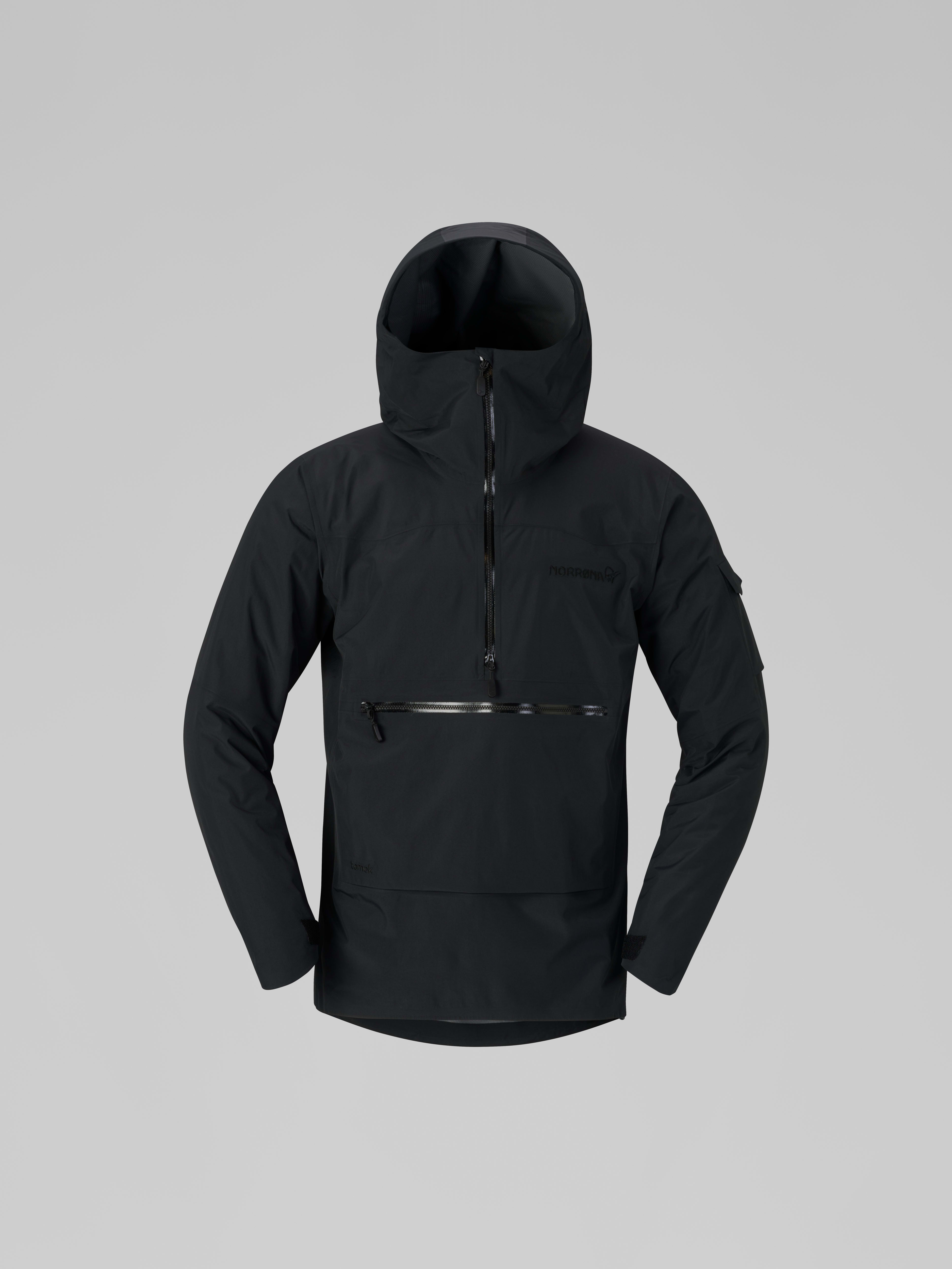 Packshot front image of tamok dri1 Anorak Caviar Black