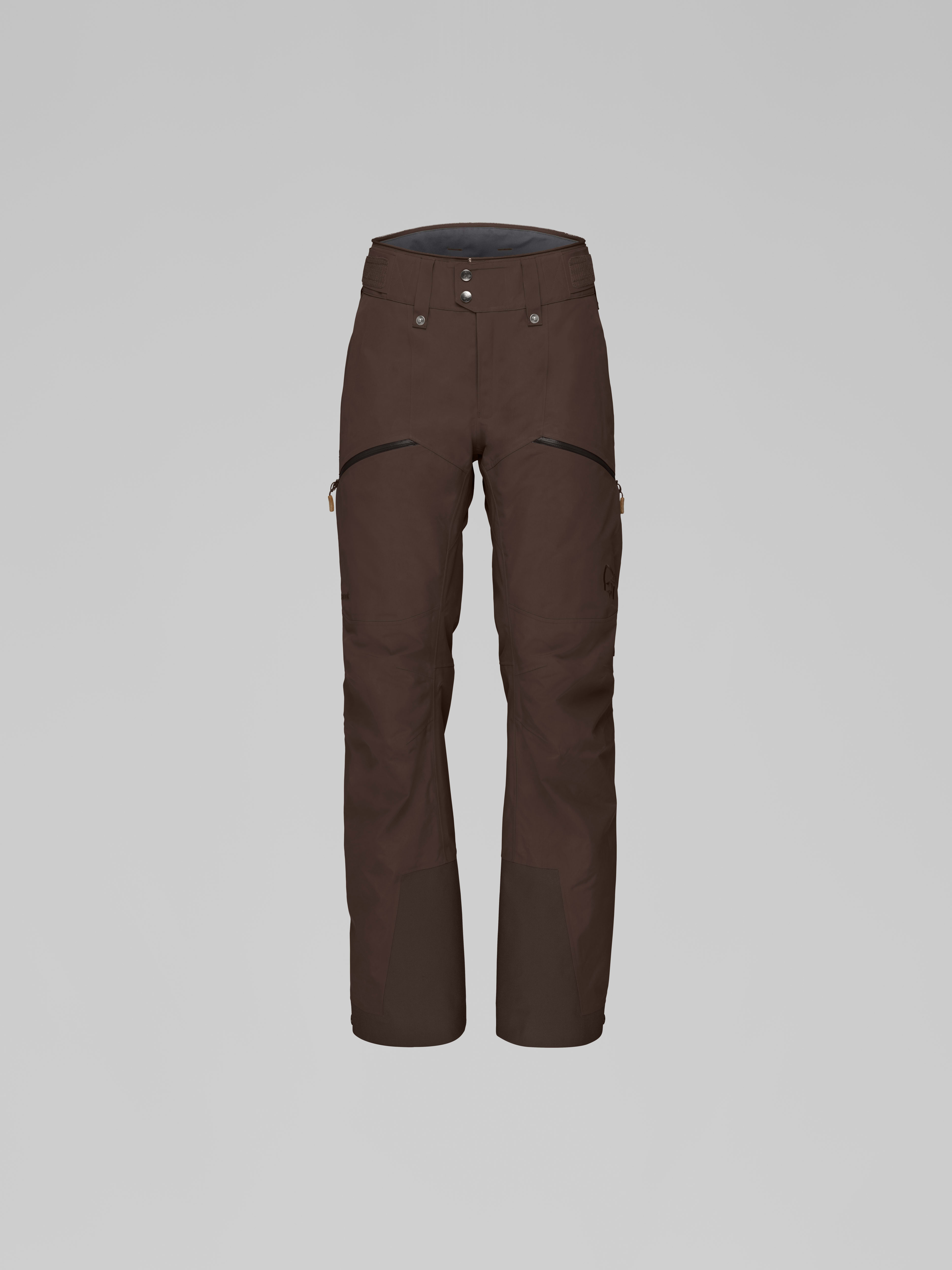 Packshot front image of tamok Gore-Tex Pants Coffee Bean