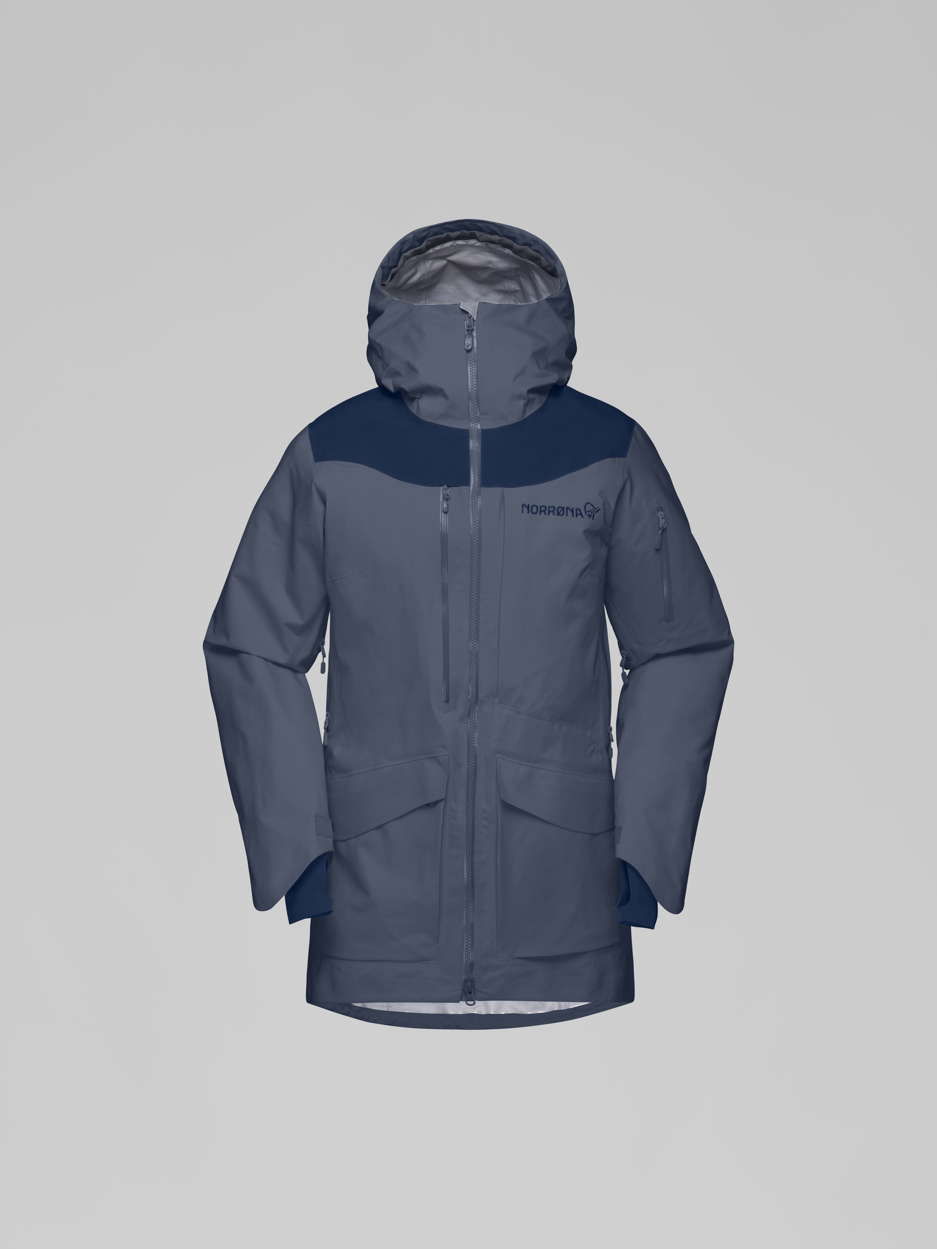 Packshot front image of tamok Gore-Tex Pro Jacket Vintage Indigo