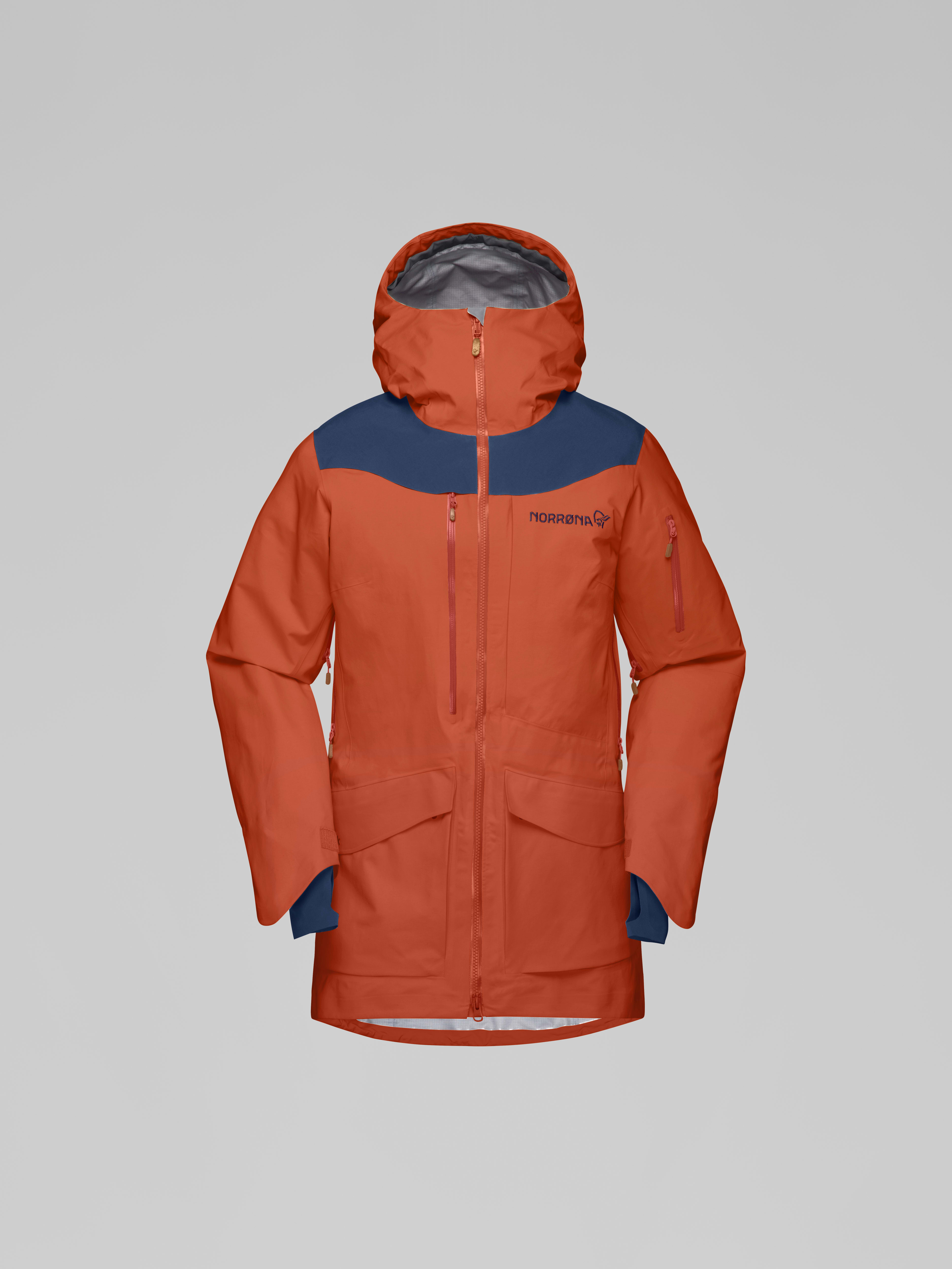 Packshot front image of tamok Gore-Tex Pro Jacket Rooibos Tea