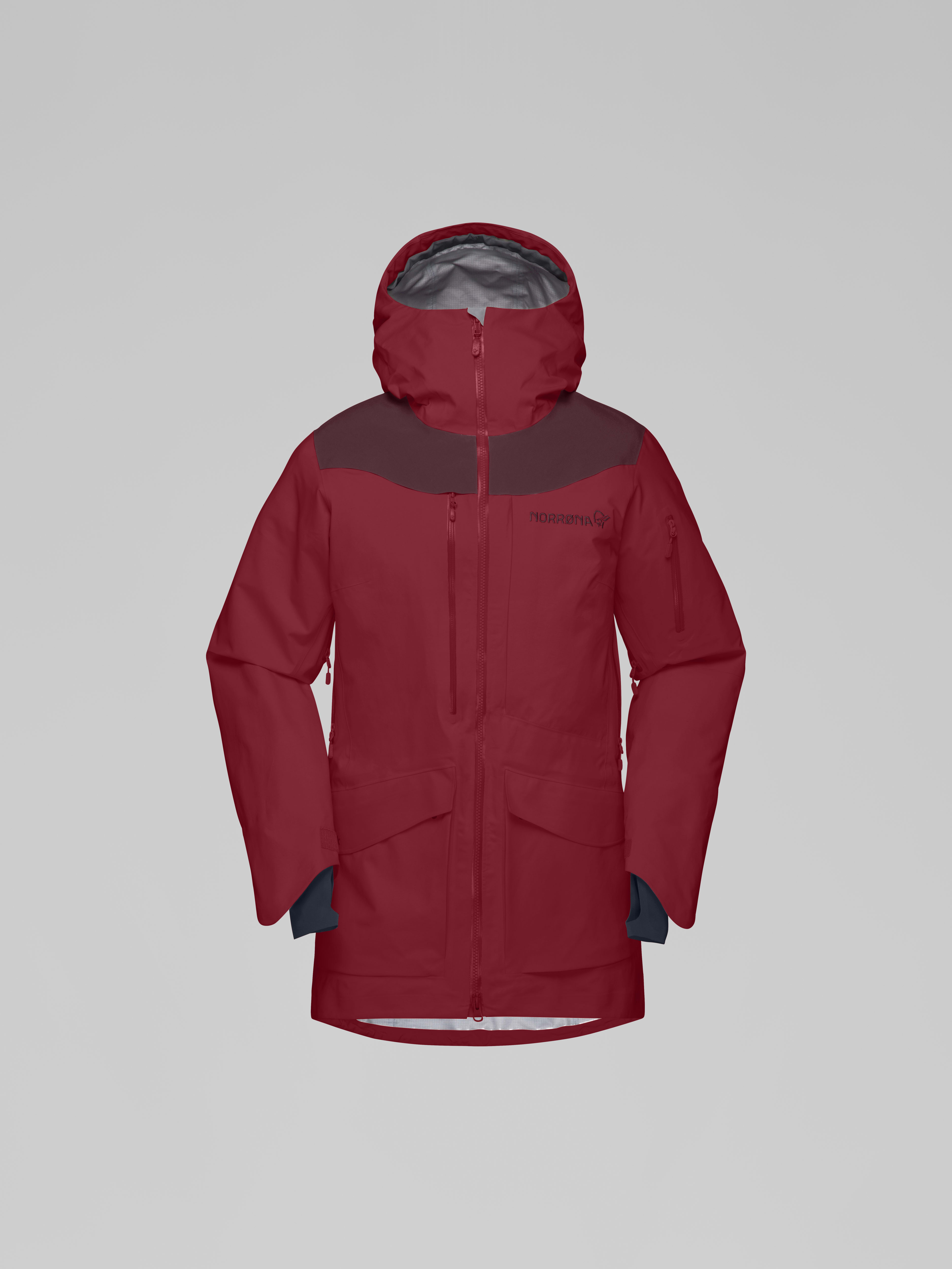 Packshot front image of tamok Gore-Tex Pro Jacket Rhubarb