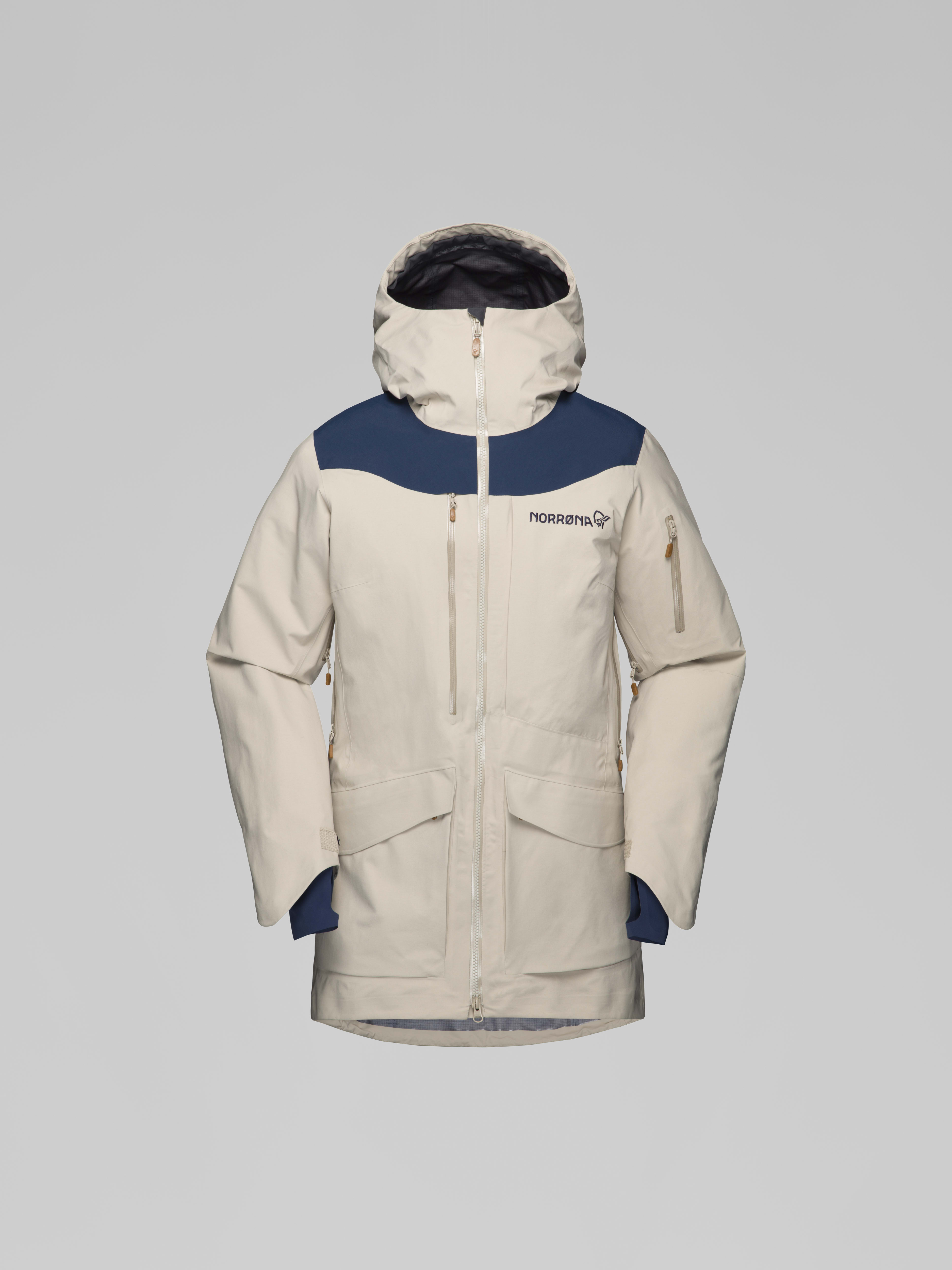 Packshot front image of tamok Gore-Tex Pro Jacket Pure Cashmere
