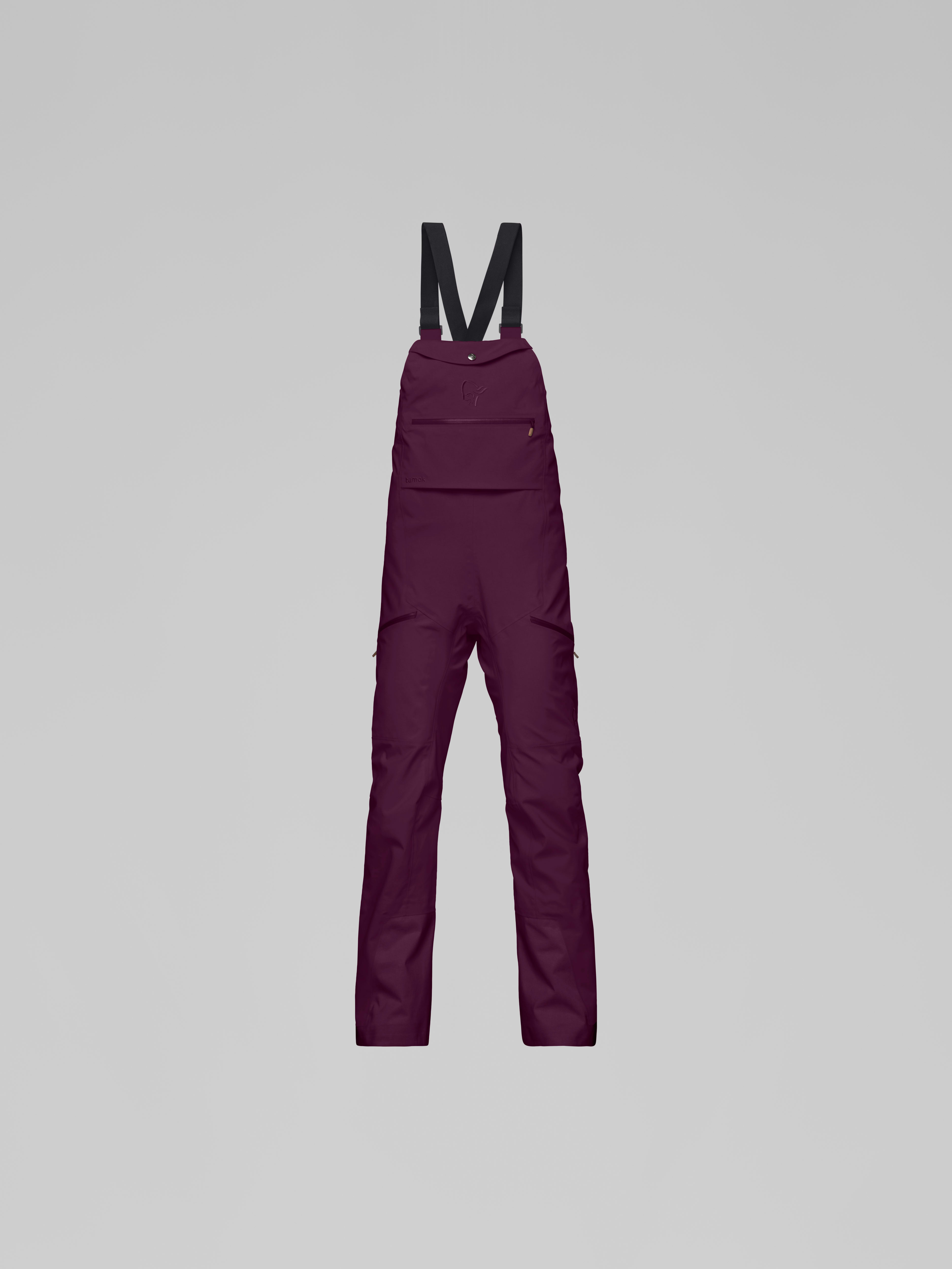 Packshot front image of tamok Gore-Tex Performance Shell Bibs Winter Bloom