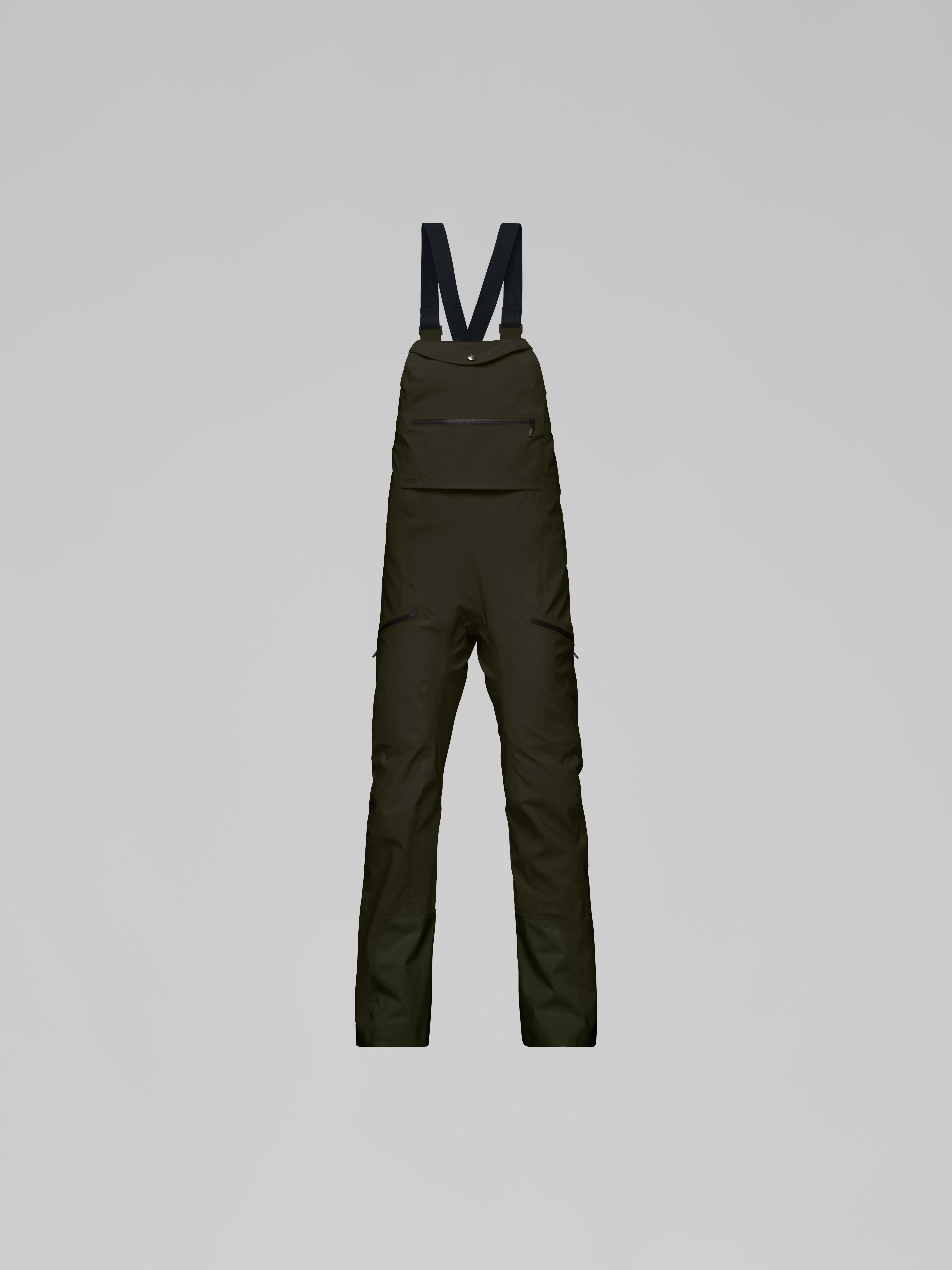 Packshot front image of tamok Gore-Tex Performance Shell Bibs Rosin