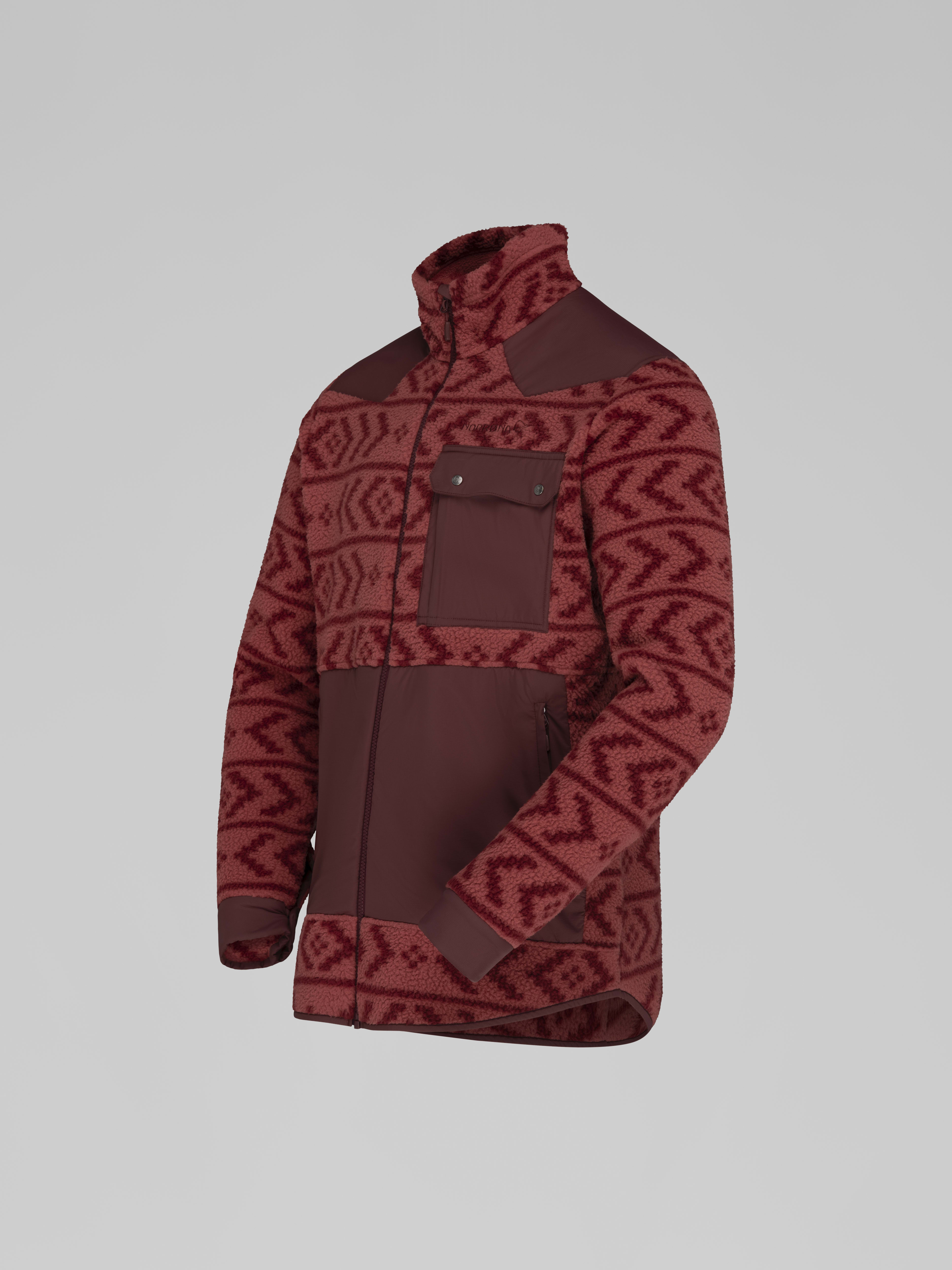 Packshot front left image of tamok warm3 Jacket Cowhide/Port