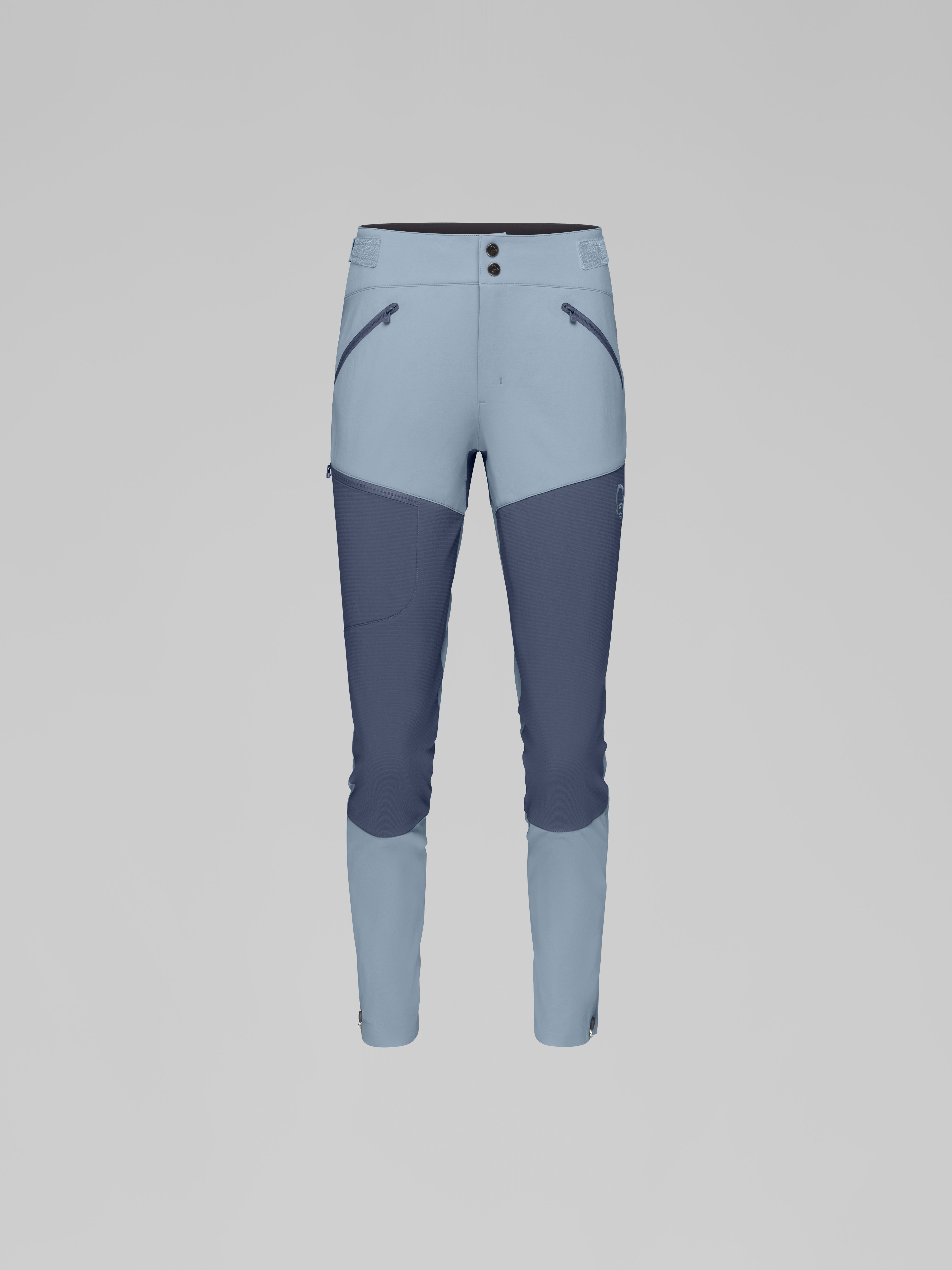 Packshot front image of falketind rugged slim Pants Blue Fog