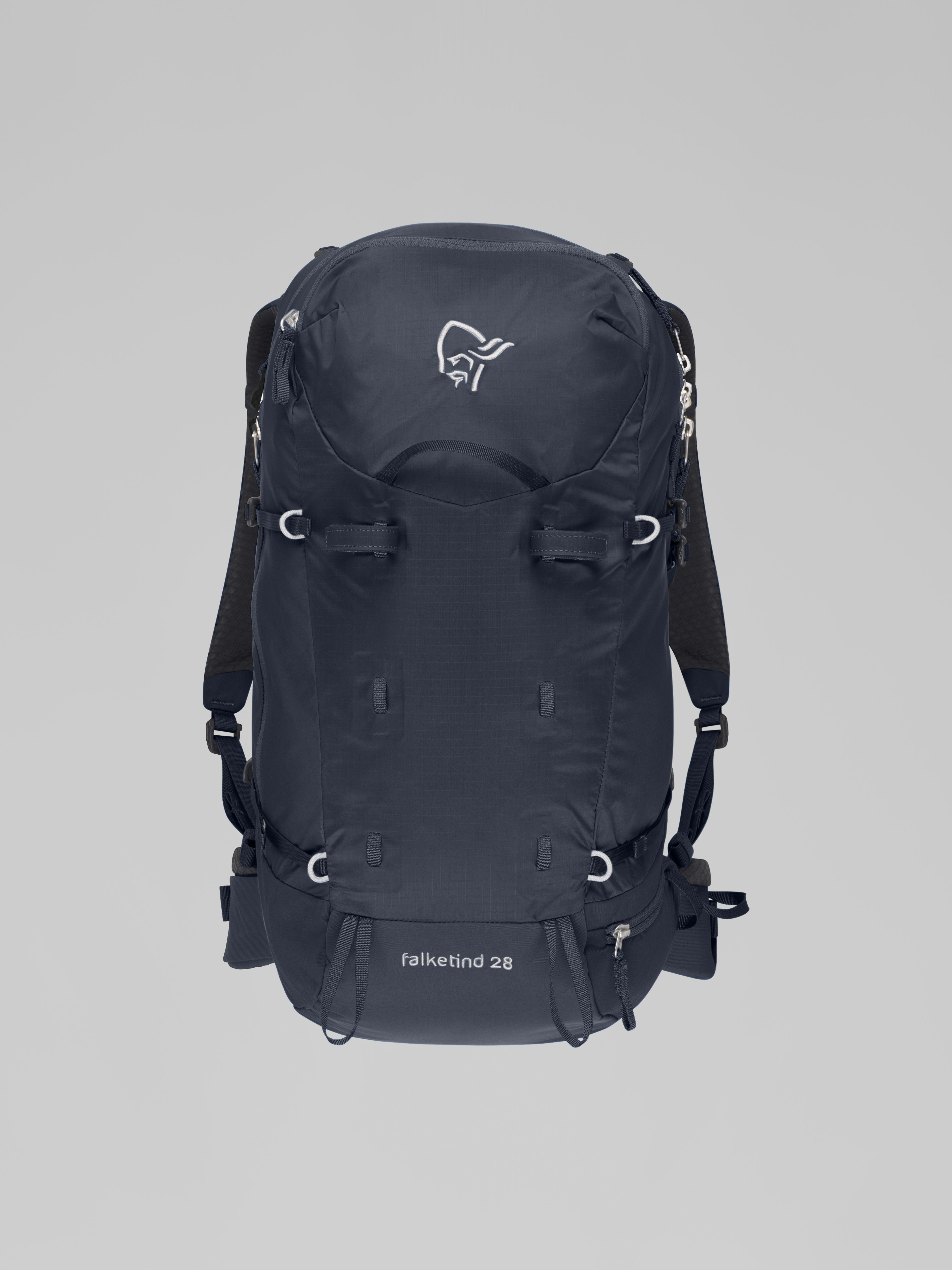Packshot front image of falketind econyl70 28L Pack Indigo Night