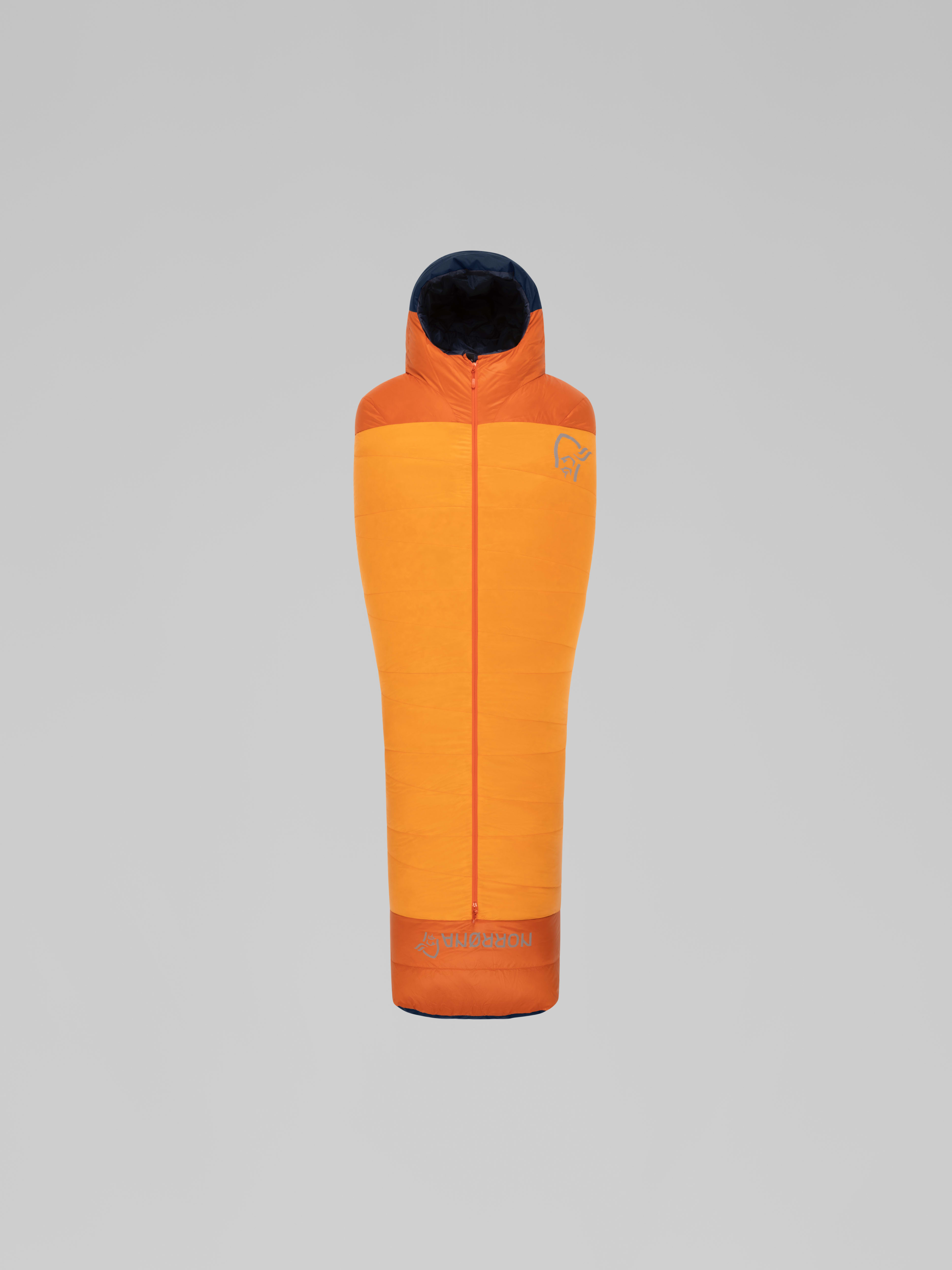 Packshot front image of falketind down800 0C Sleeping Bag 170 Orange Popsicle