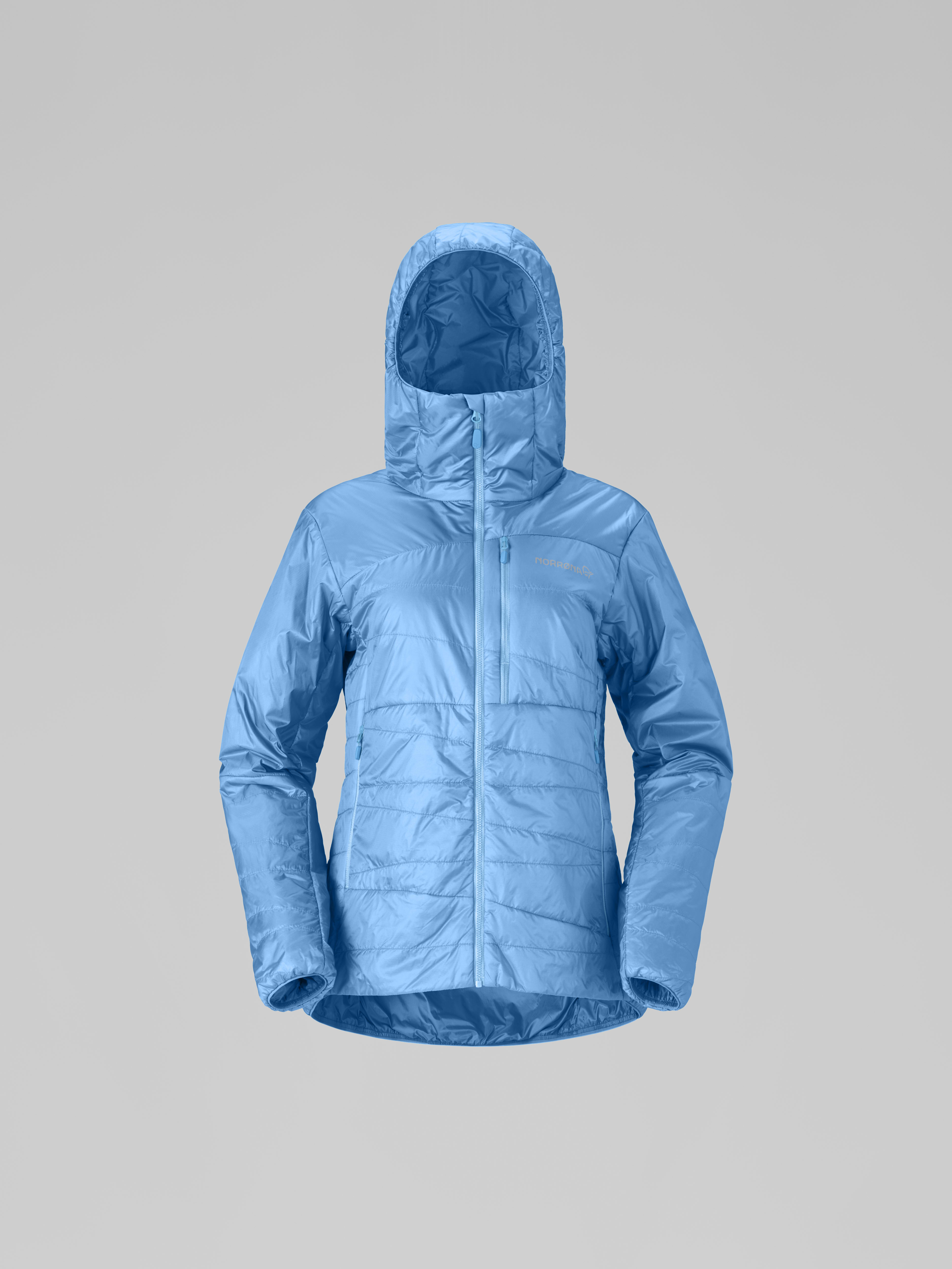 Packshot front image of falketind thermo40 Zip Hood Allure