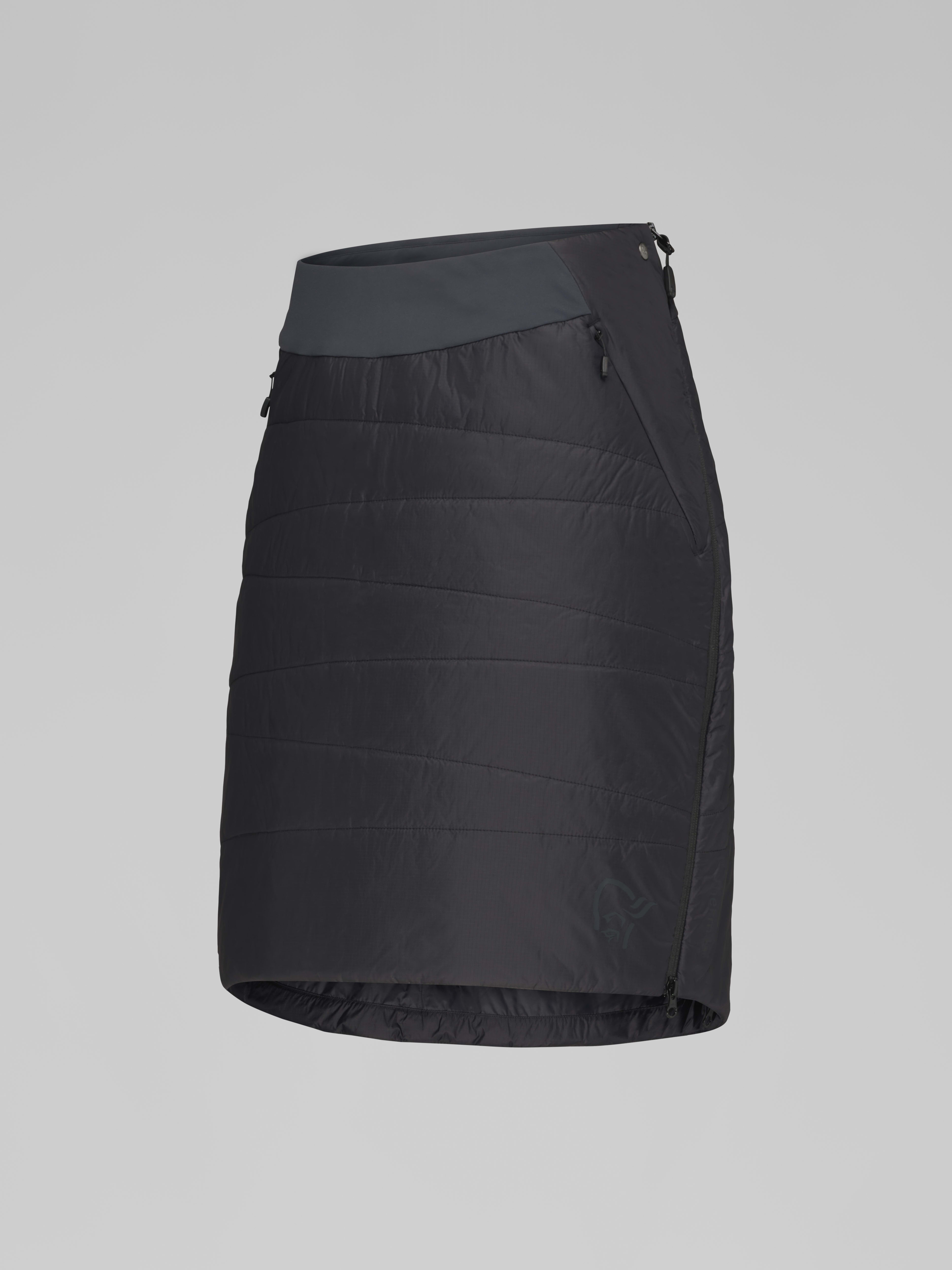 Packshot image of falketind thermo80 Skirt Caviar Black