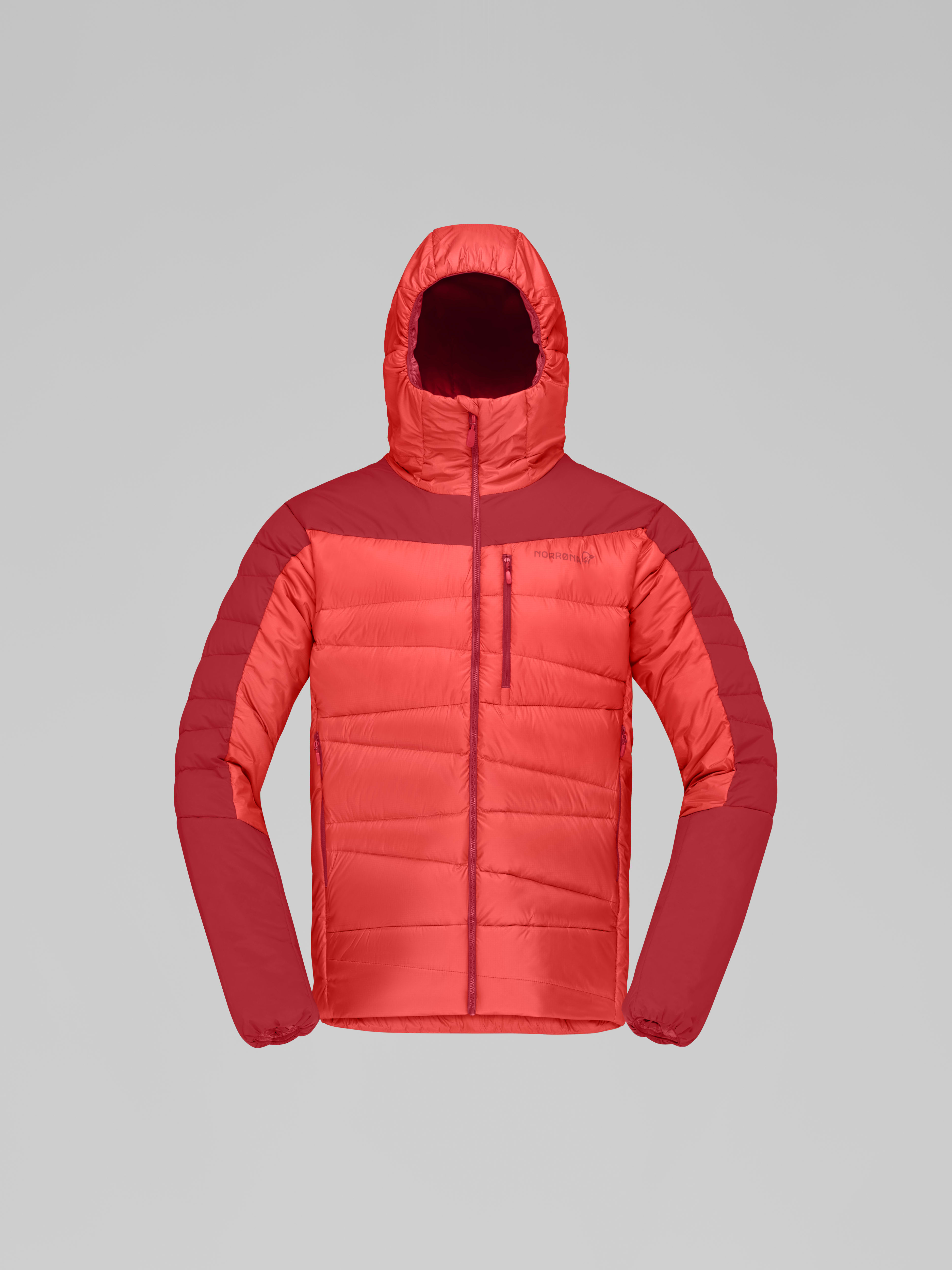 Packshot front image of falketind down700 Zip Hood 1233