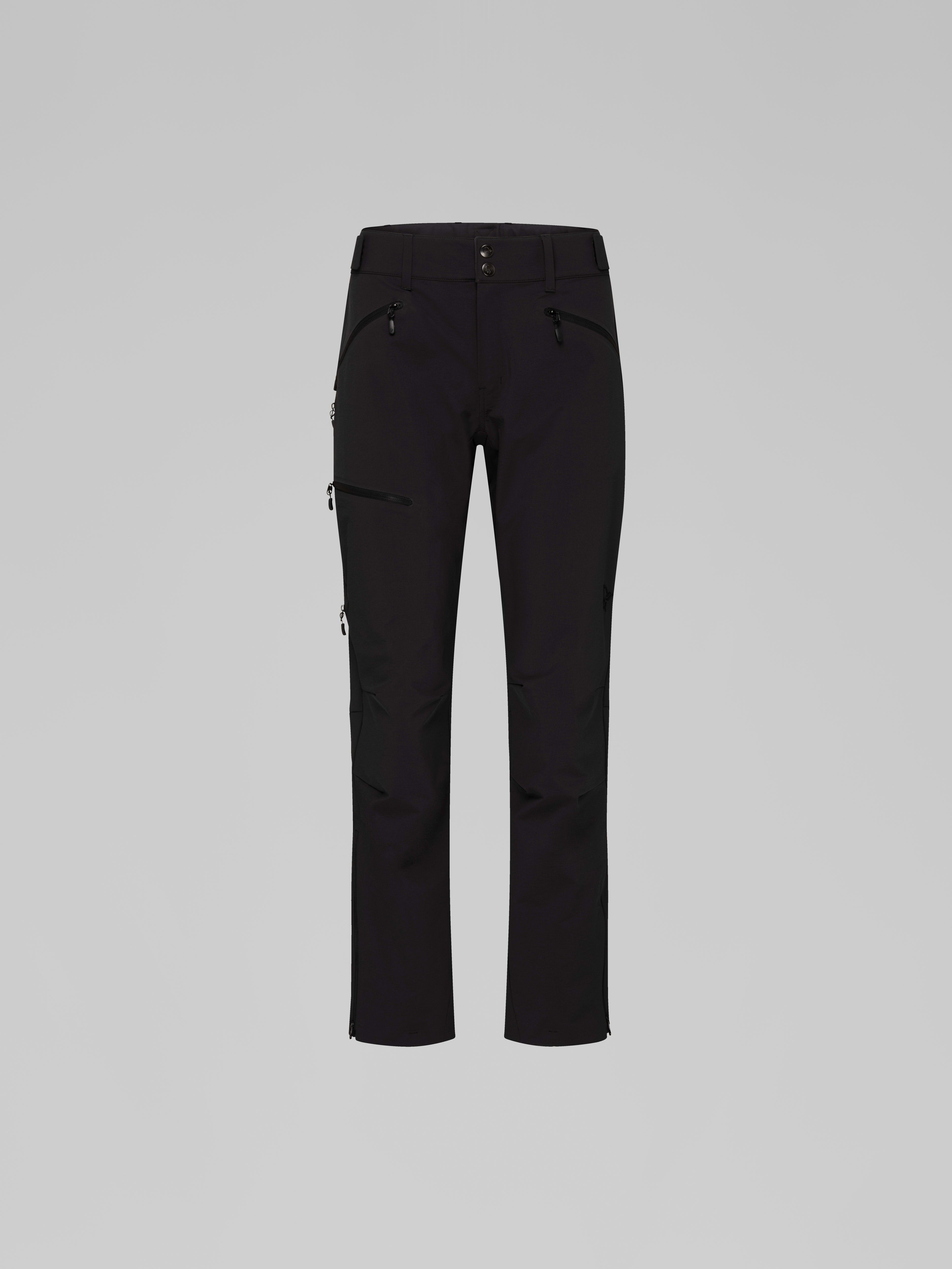 Packshot front image of falketind flex1 short Pants Caviar Black