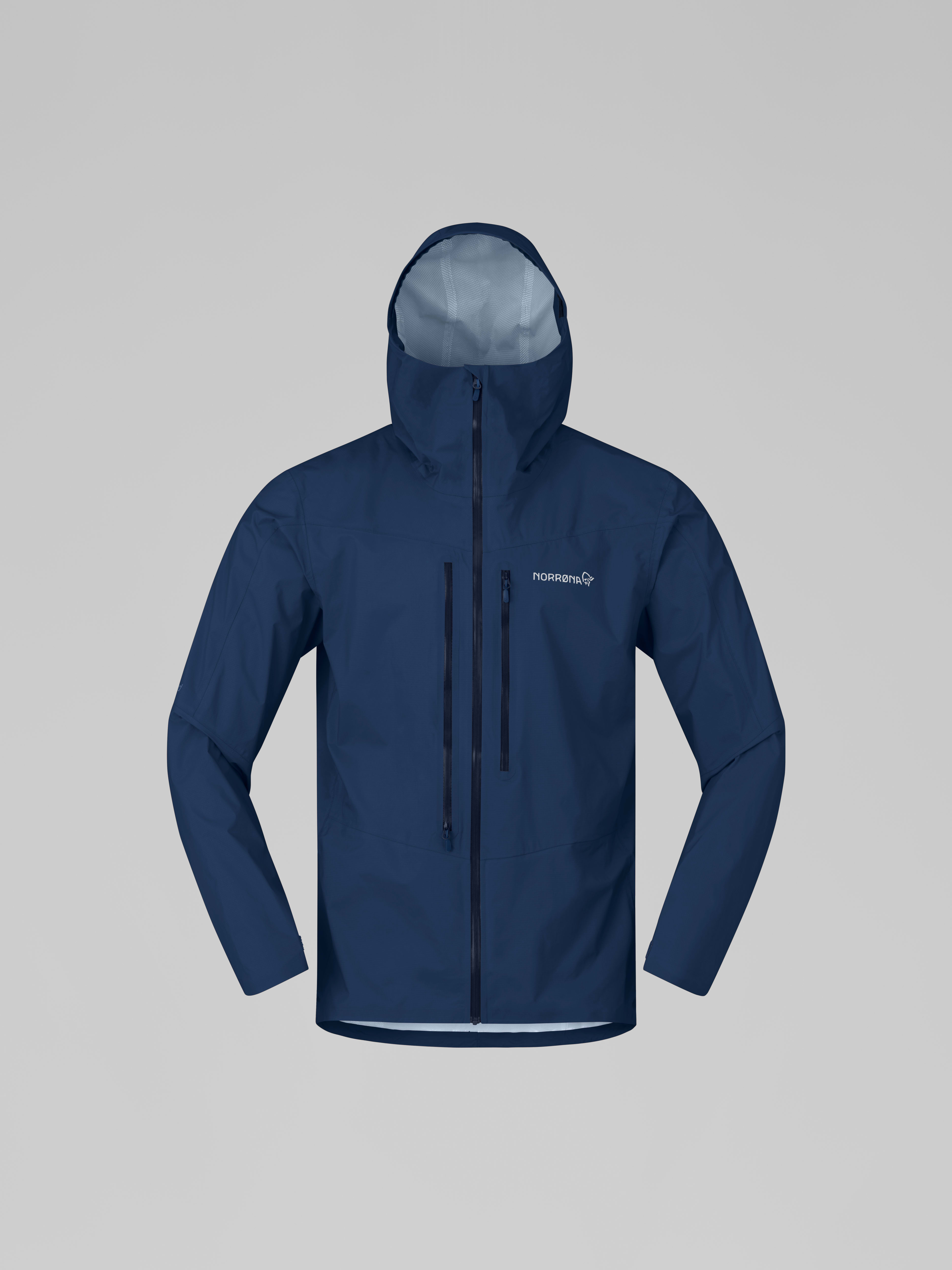 Packshot front image of falketind dri1 Jacket Indigo Night Blue