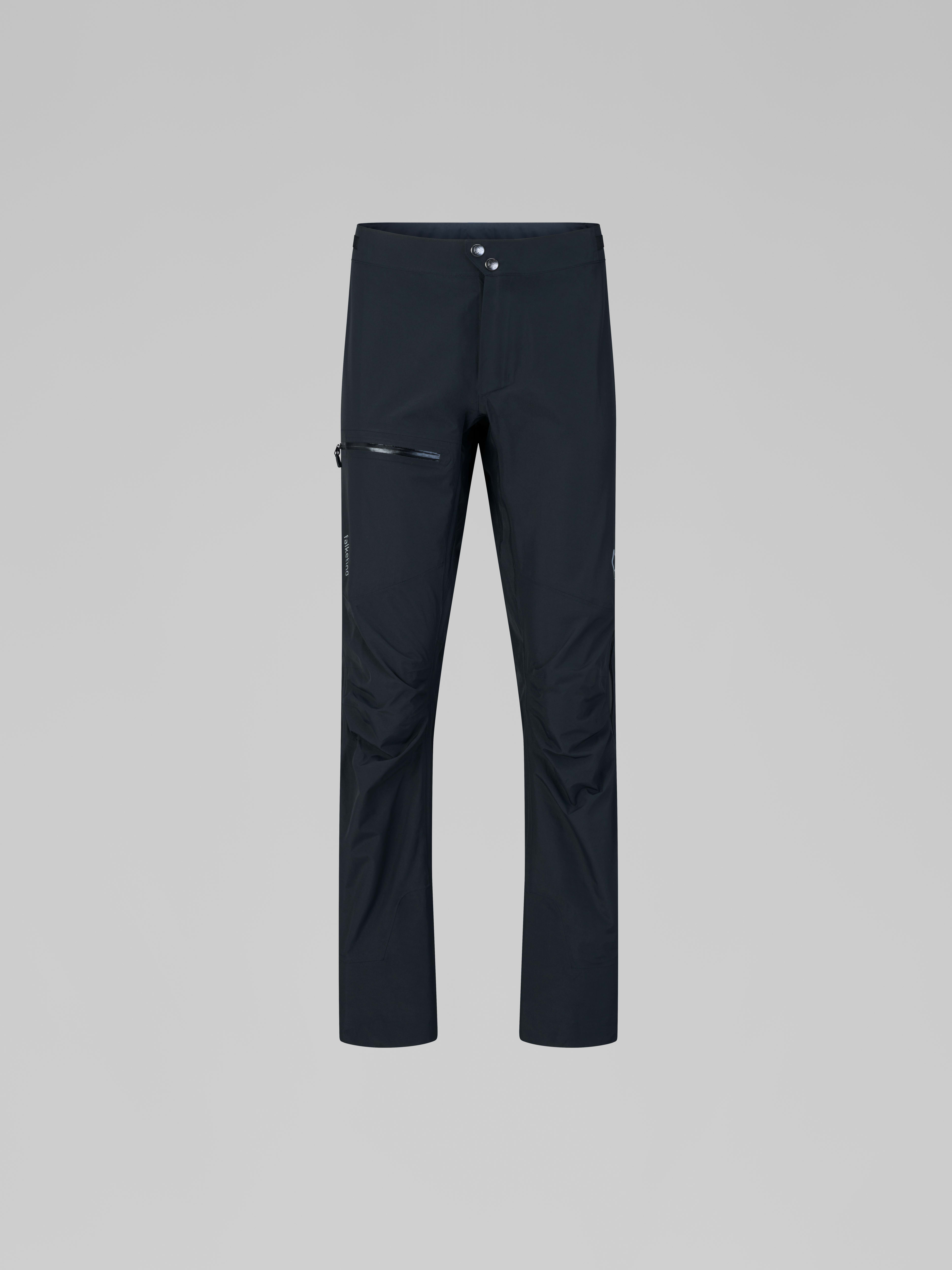 Packshot front image of falketind dri1 Pants Caviar Black