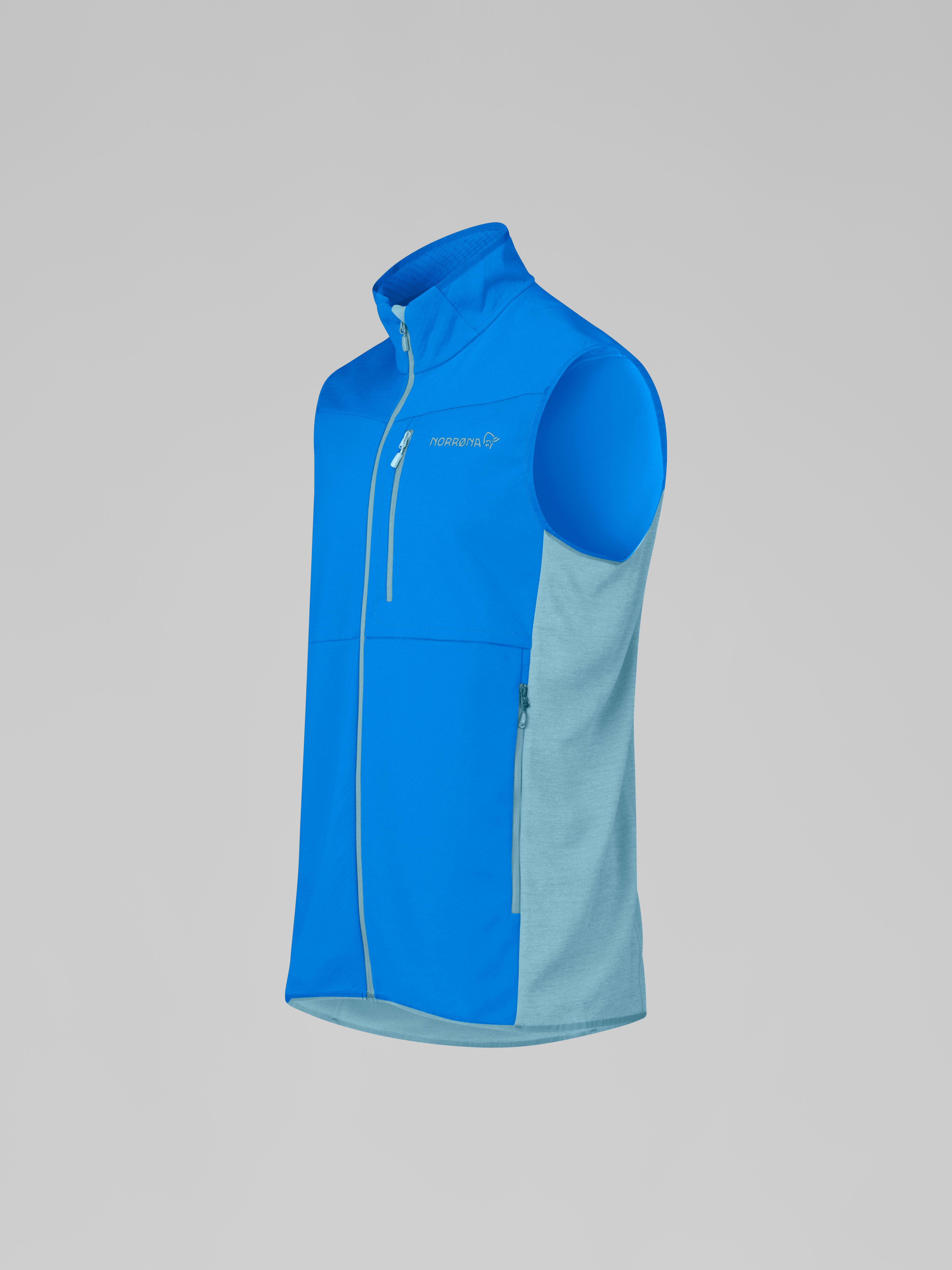Packshot front left image of falketind warm2 Octa Vest Skydiver
