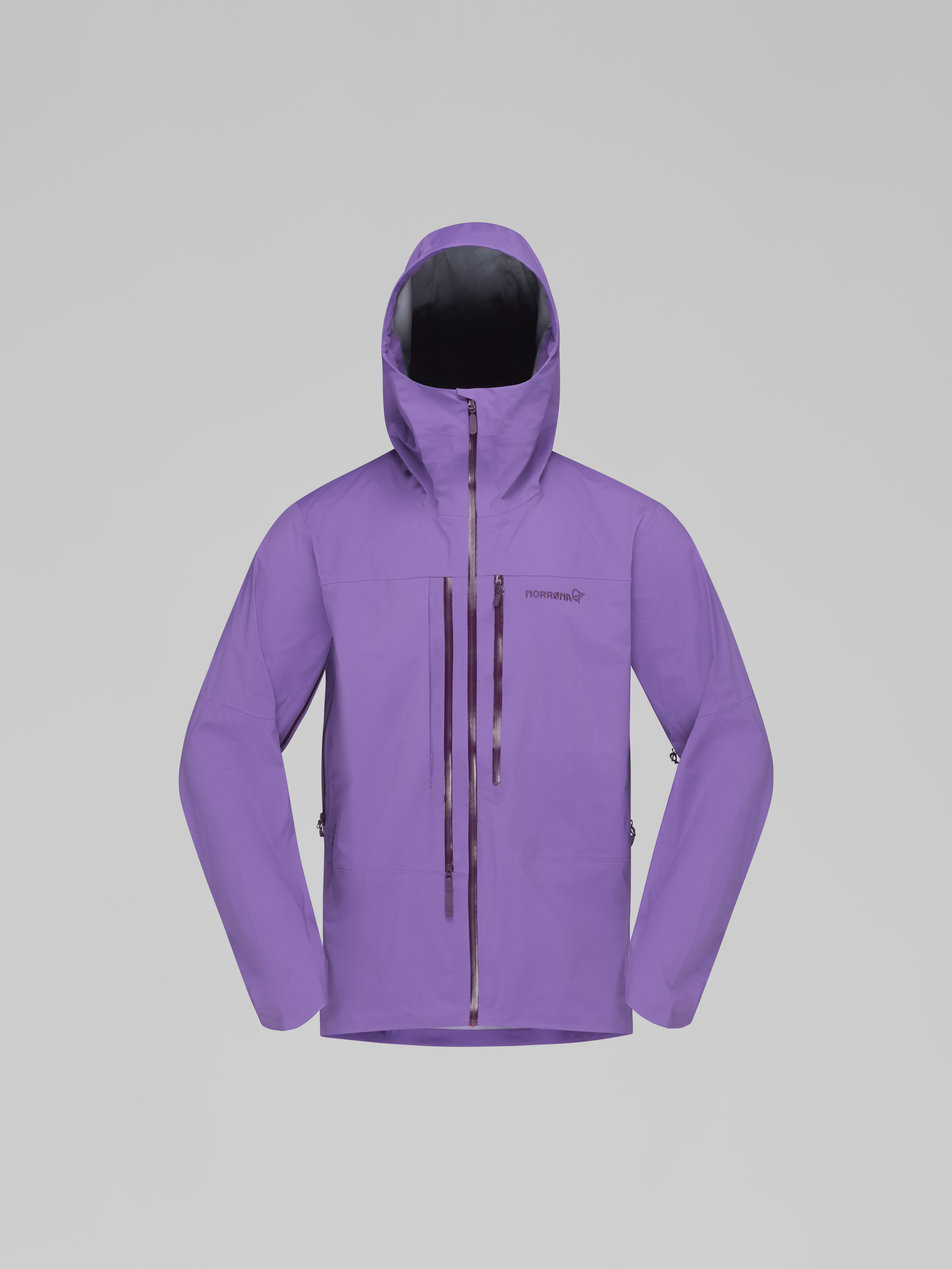 Packshot front image of lyngen driflex3 Jacket Purple Sapphire