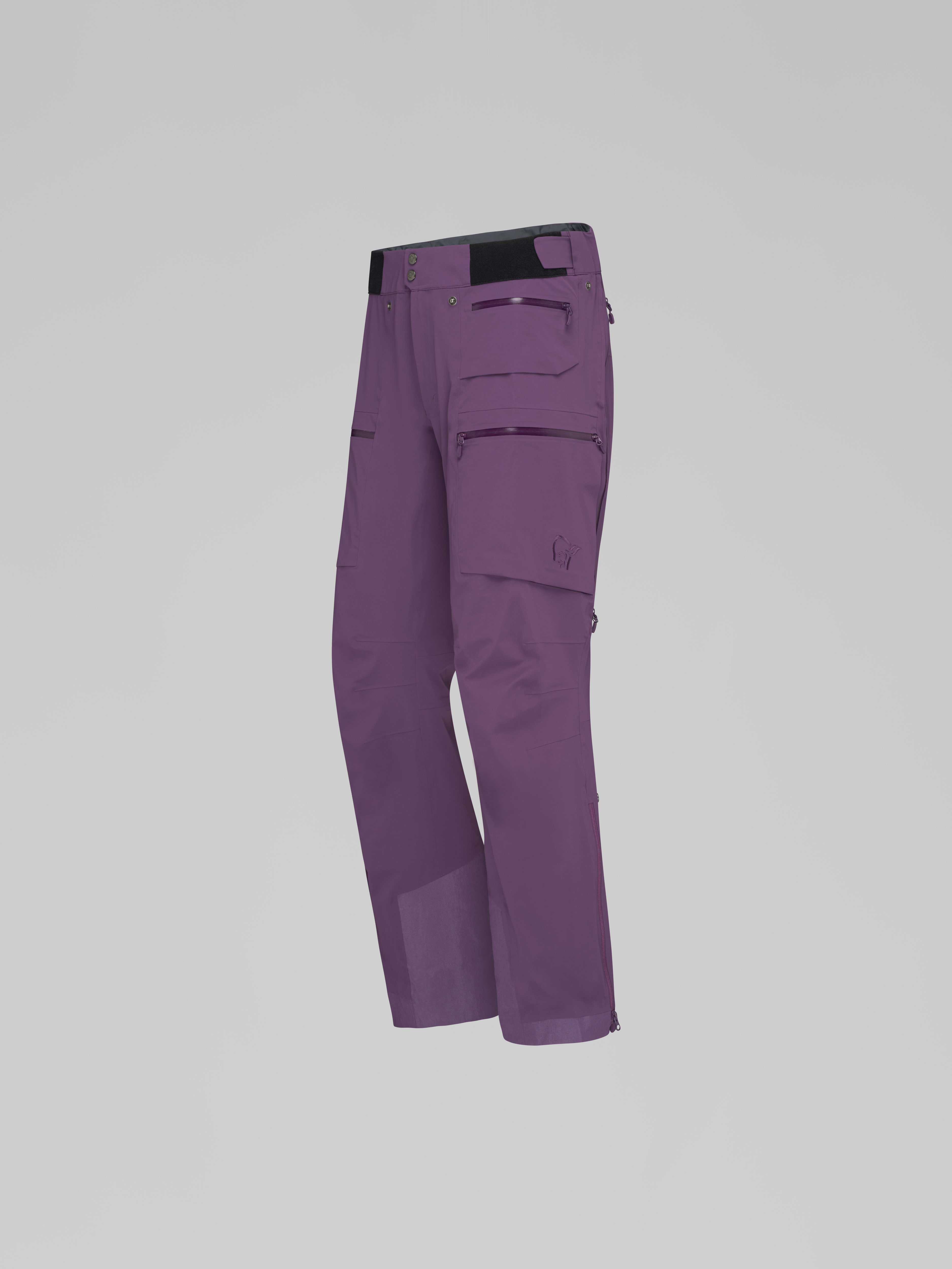 Packshot front left image of lyngen driflex3 Pants Wineberry