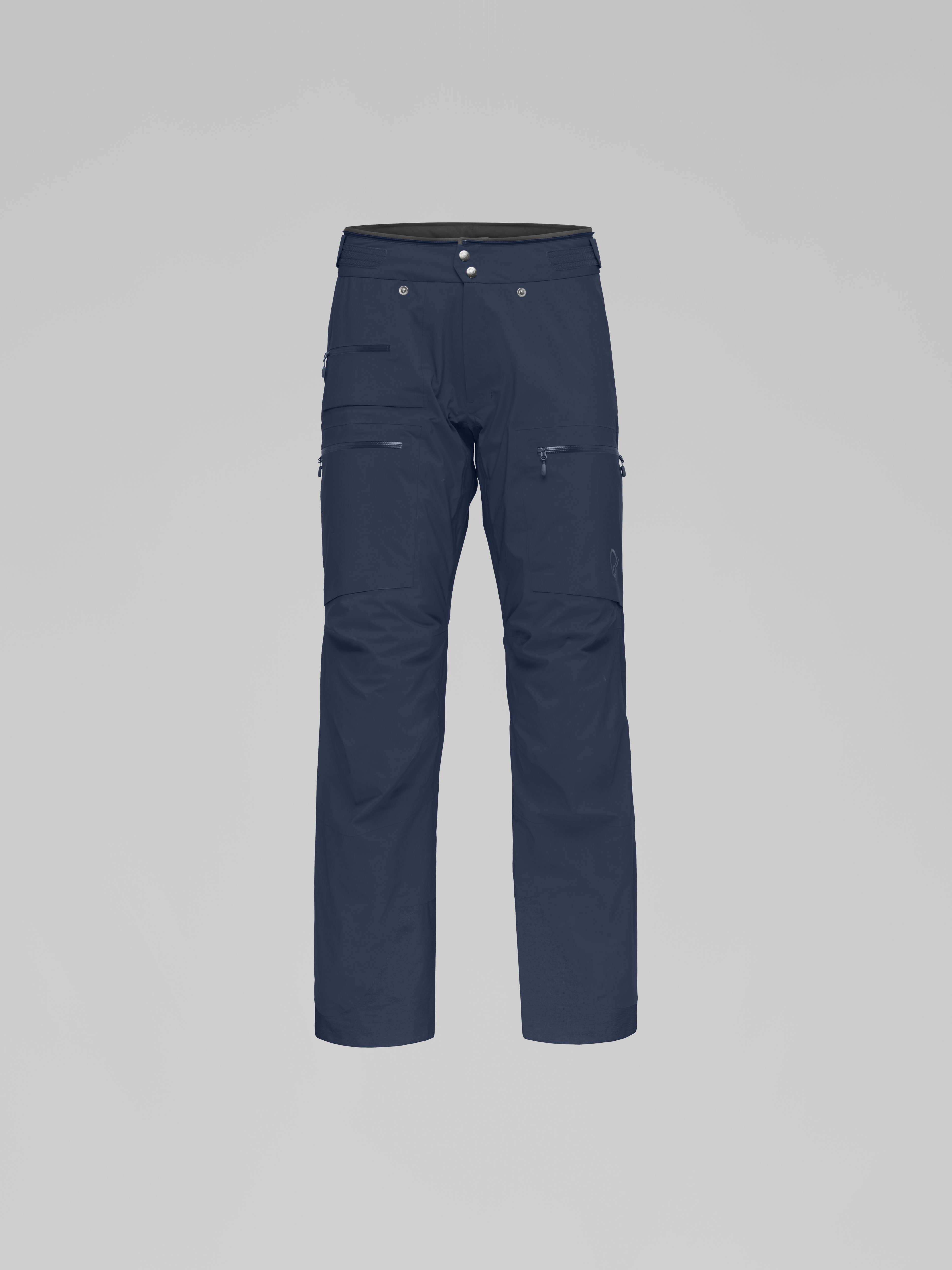 Packshot front image of lyngen Gore-Tex Pro Pants Indigo Night