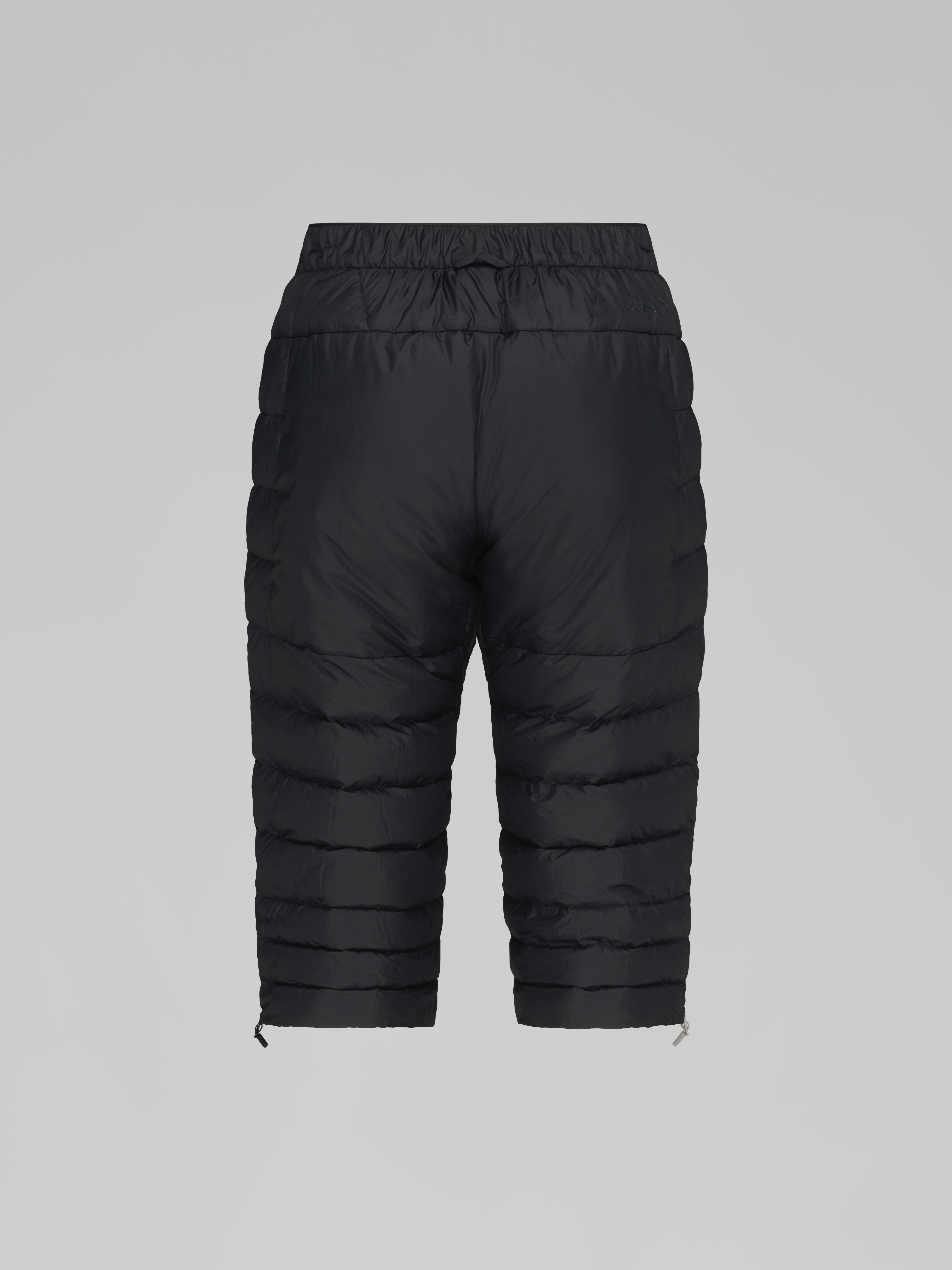 Packshot back image of lyngen down750 Knickers Caviar Black