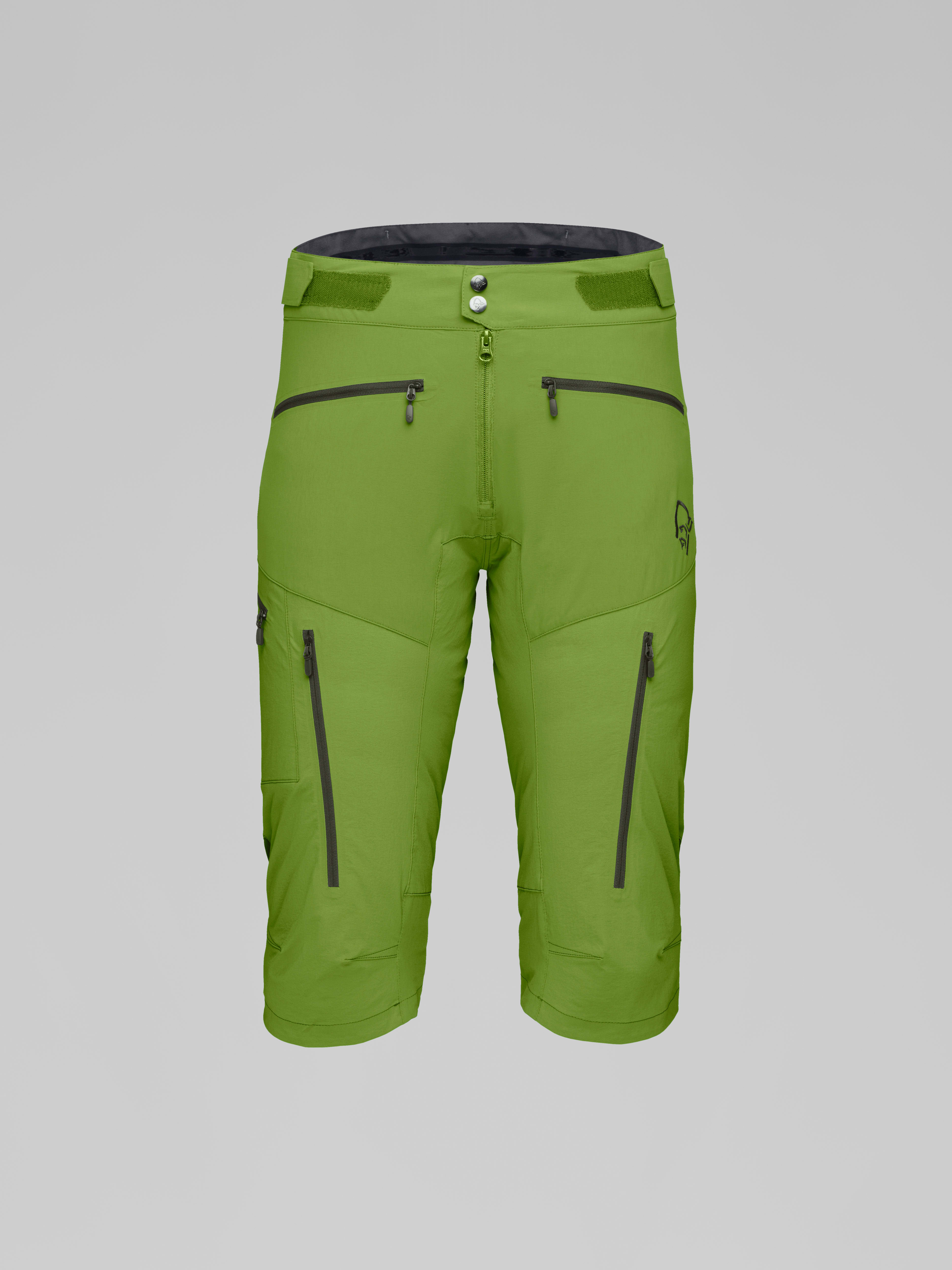 Packshot front image of fjora flex1 Shorts Norrona Green