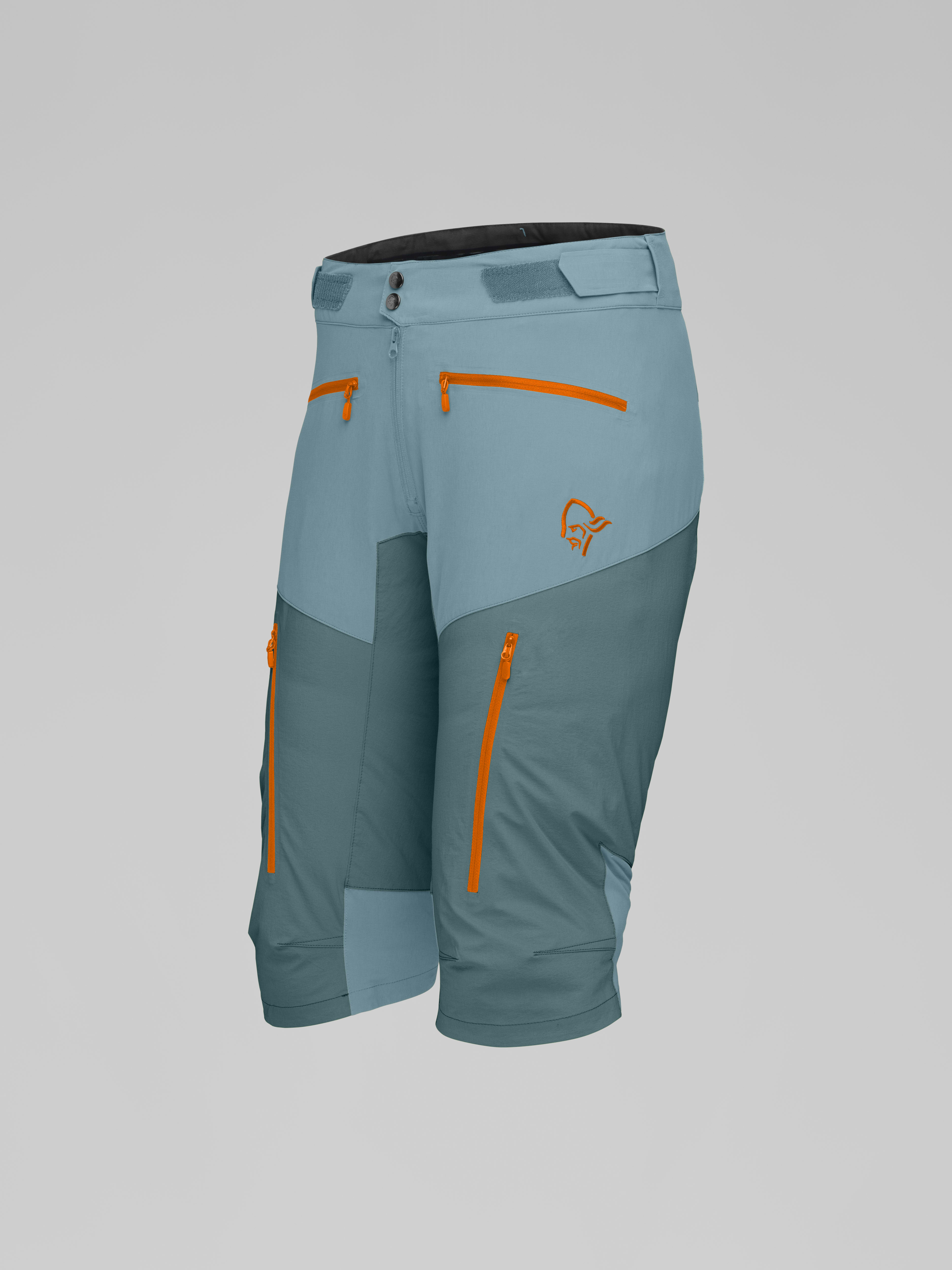Packshot front left image of fjora flex1 Shorts North Atlantic/Tourmaline