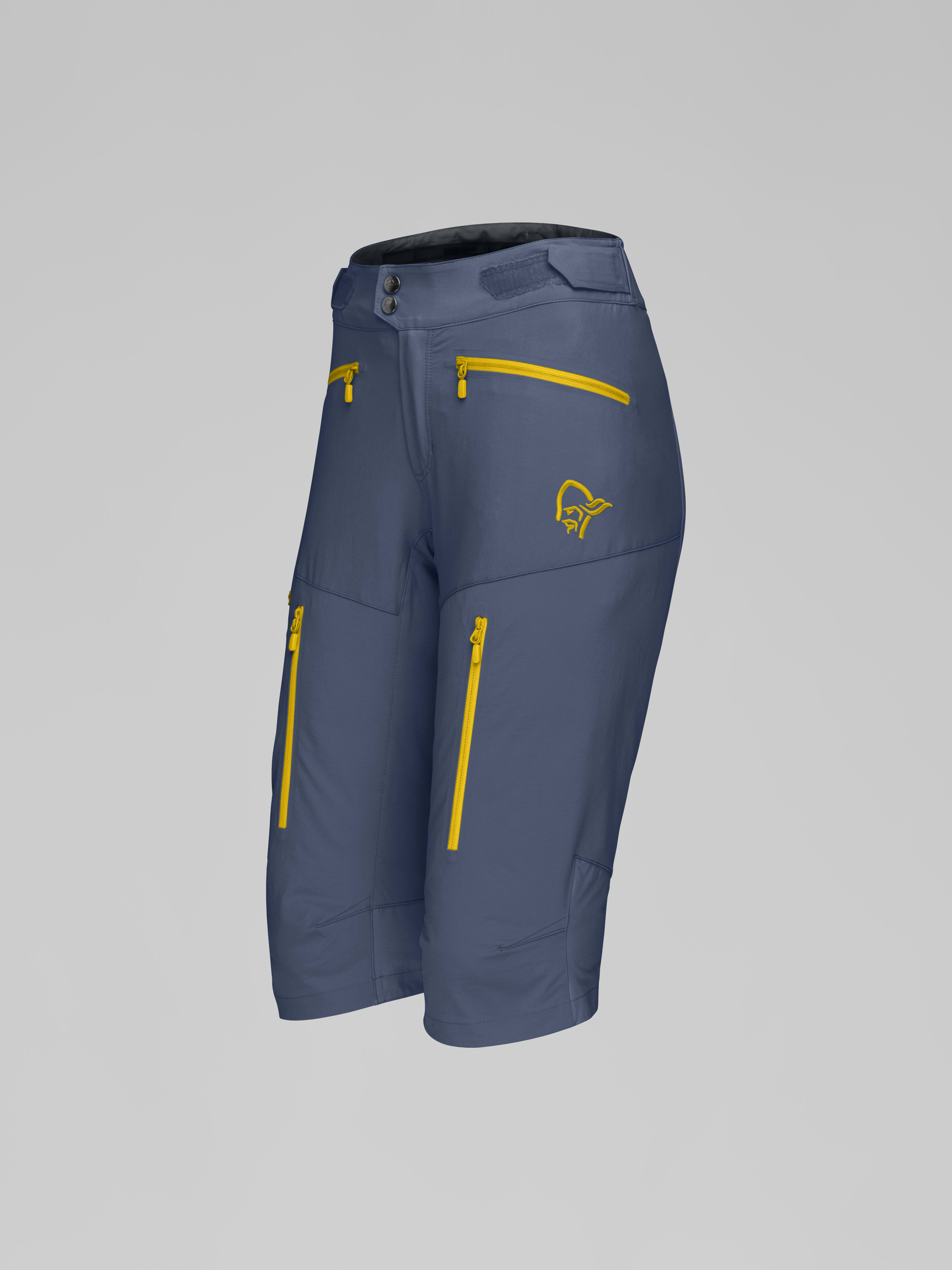 Packshot front left image of fjora flex1 Shorts Vintage Indigo