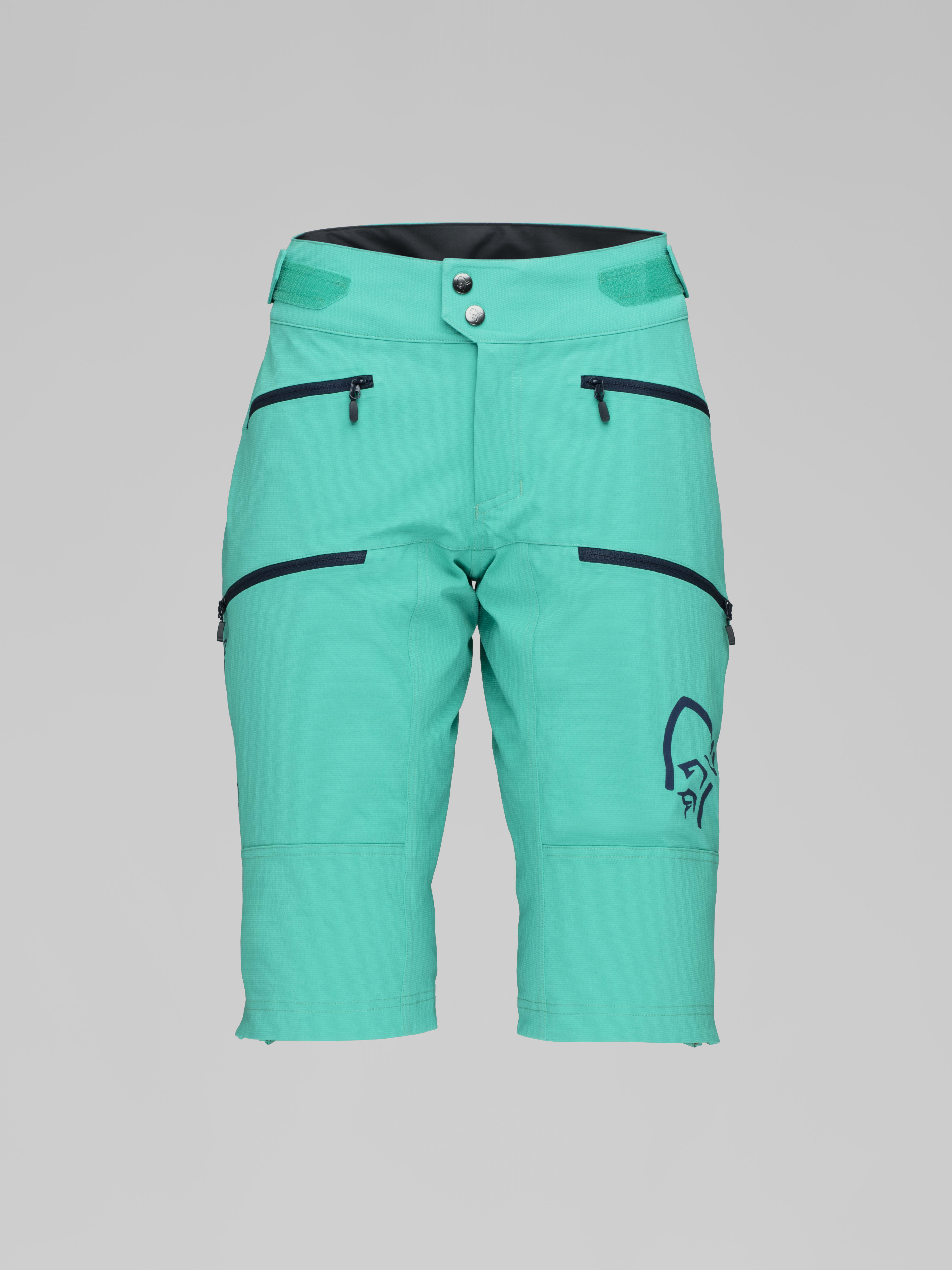 Packshot front image of fjora flex1 heavy duty Shorts Arcadia/Indigo Night