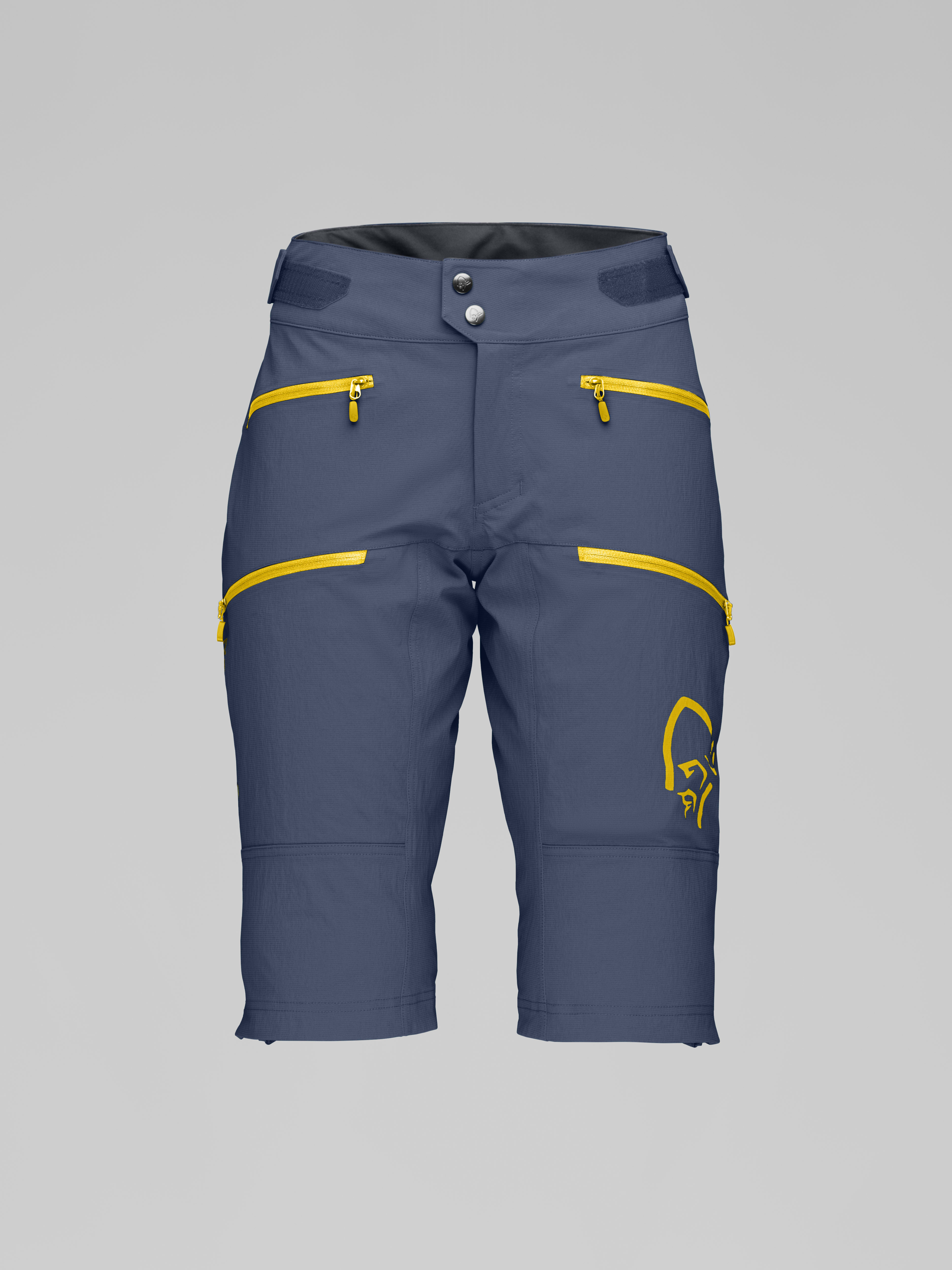 Packshot front image of fjora flex1 heavy duty Shorts Vintage Indigo