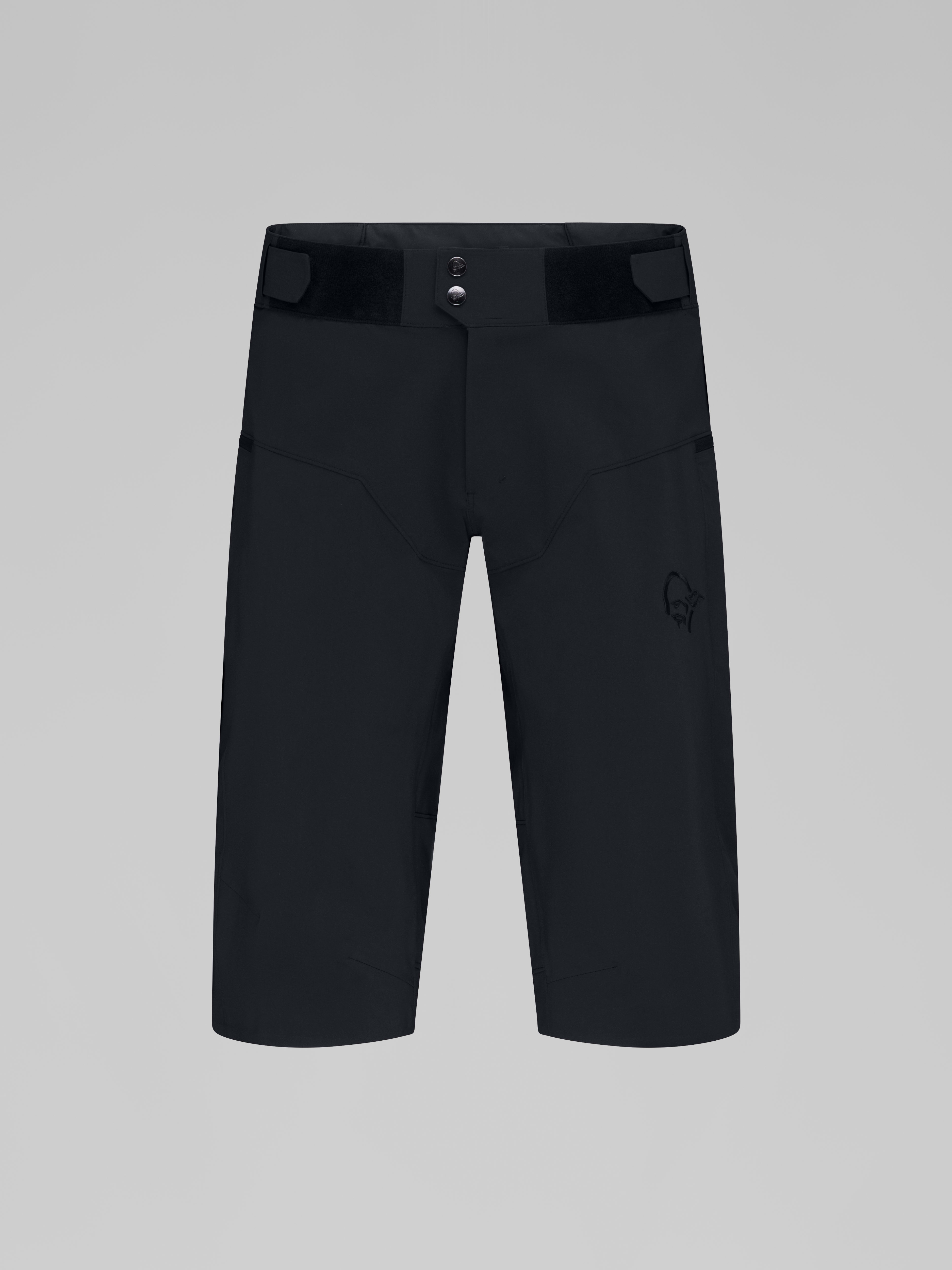 Packshot front image of fjora flex1 hybrid Shorts Caviar Black