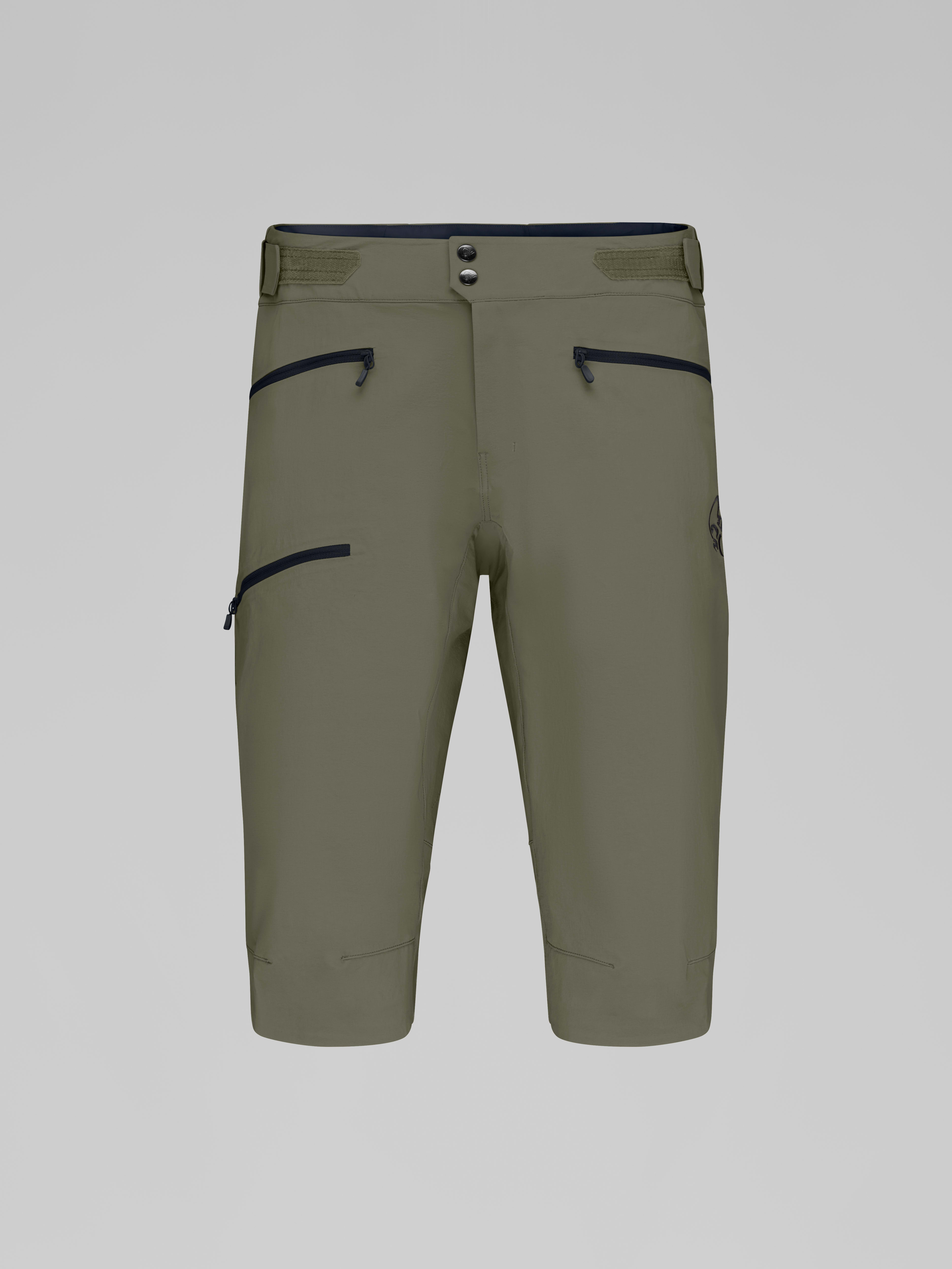 Packshot front image of fjora flex1 Shorts Olive Night