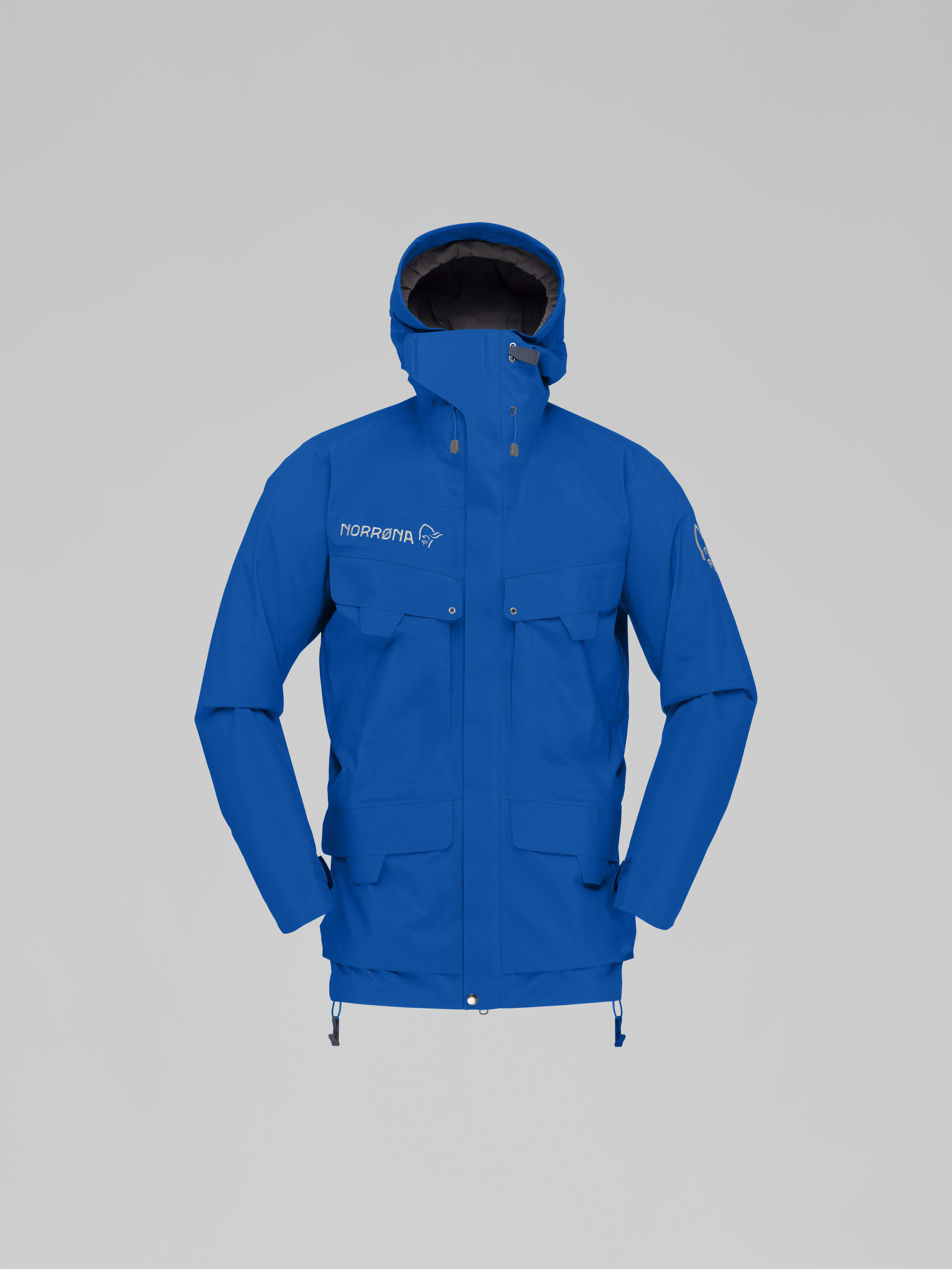 Packshot front image of arktis Gore-Tex Pro Ousland Edition Jacket Olympian Blue