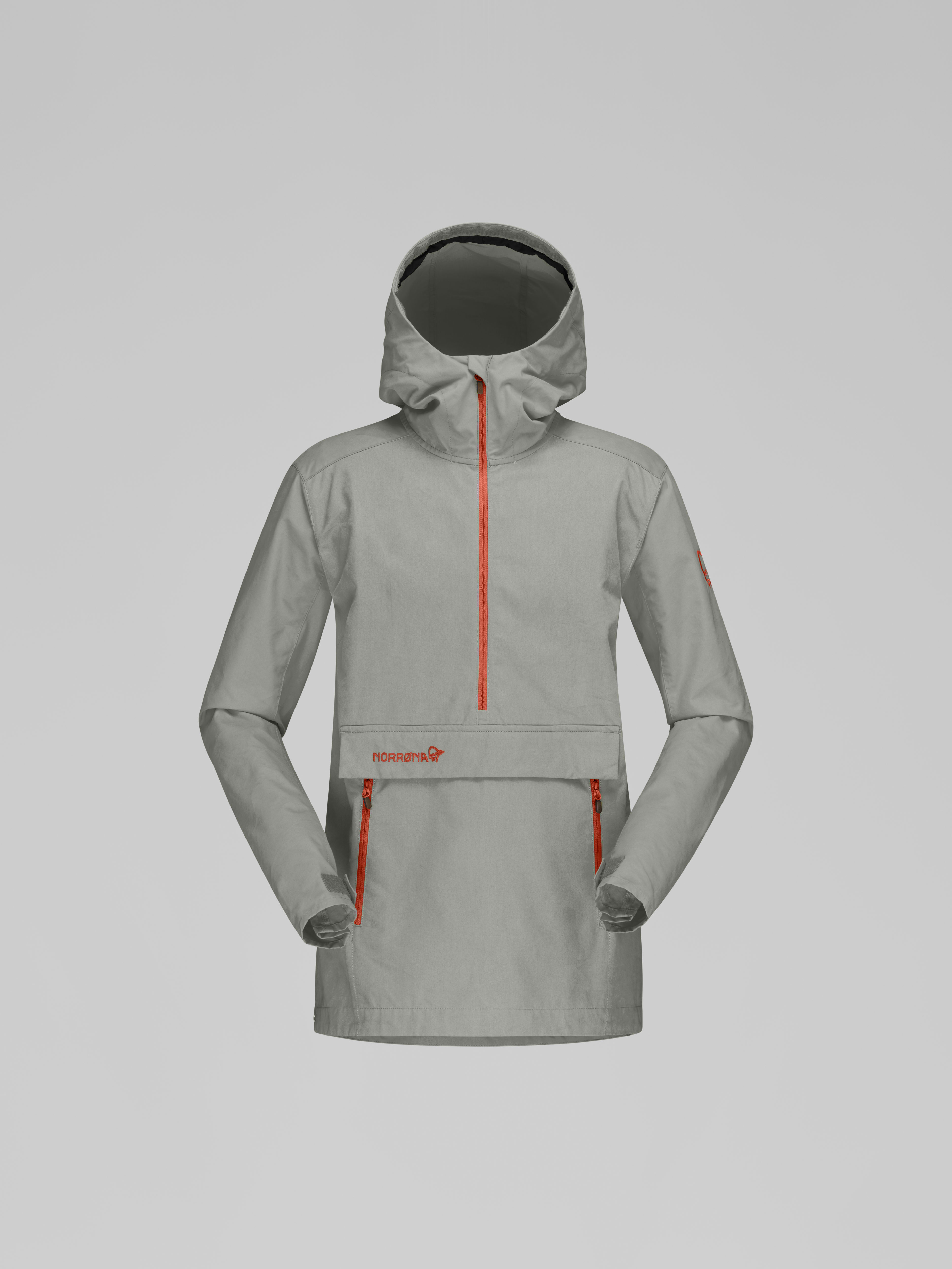 Packshot front image of svalbard cotton Anorak Sandstone