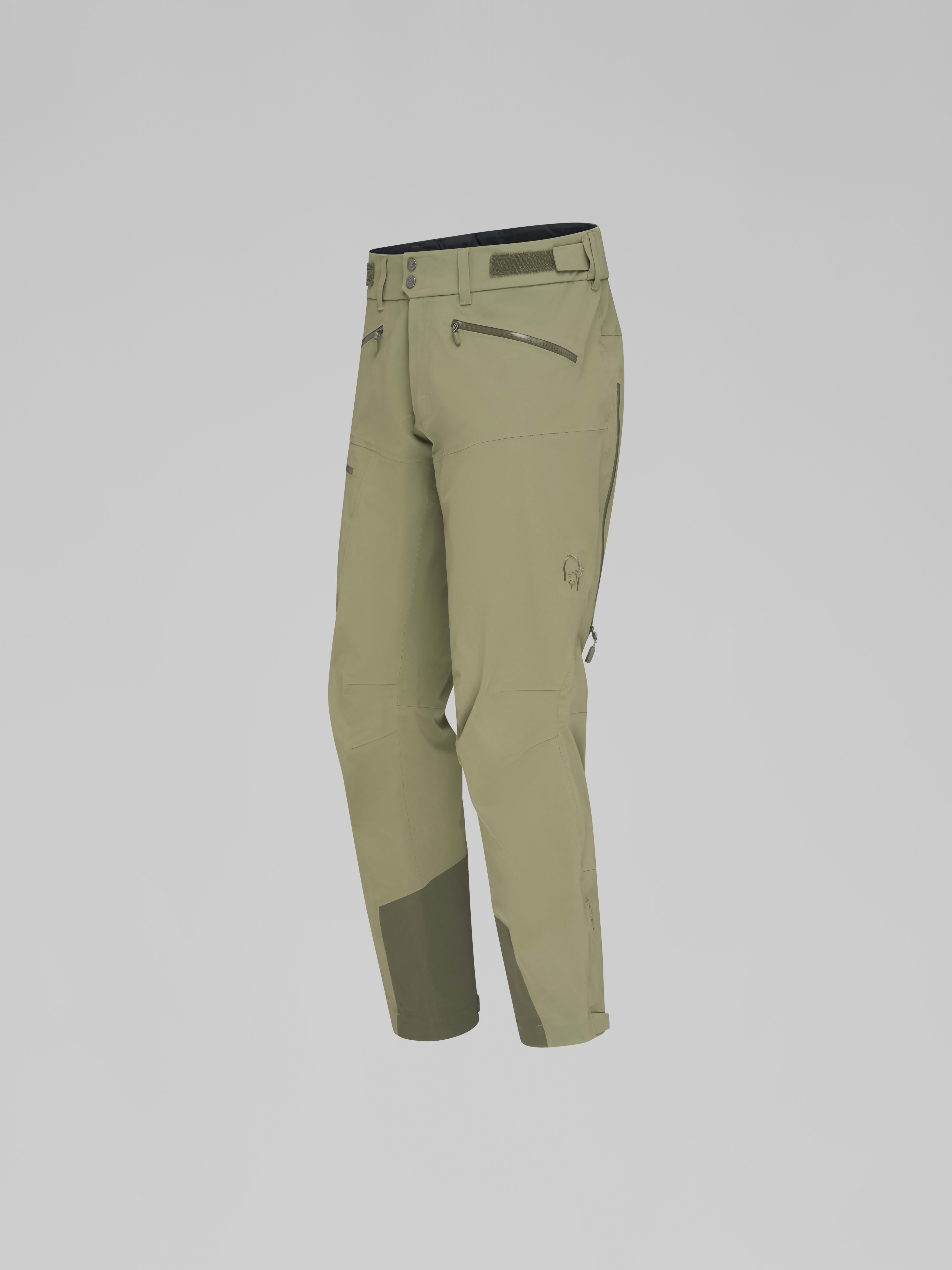 Packshot front left image of femund driflex3 Pants Deep Lichen Green