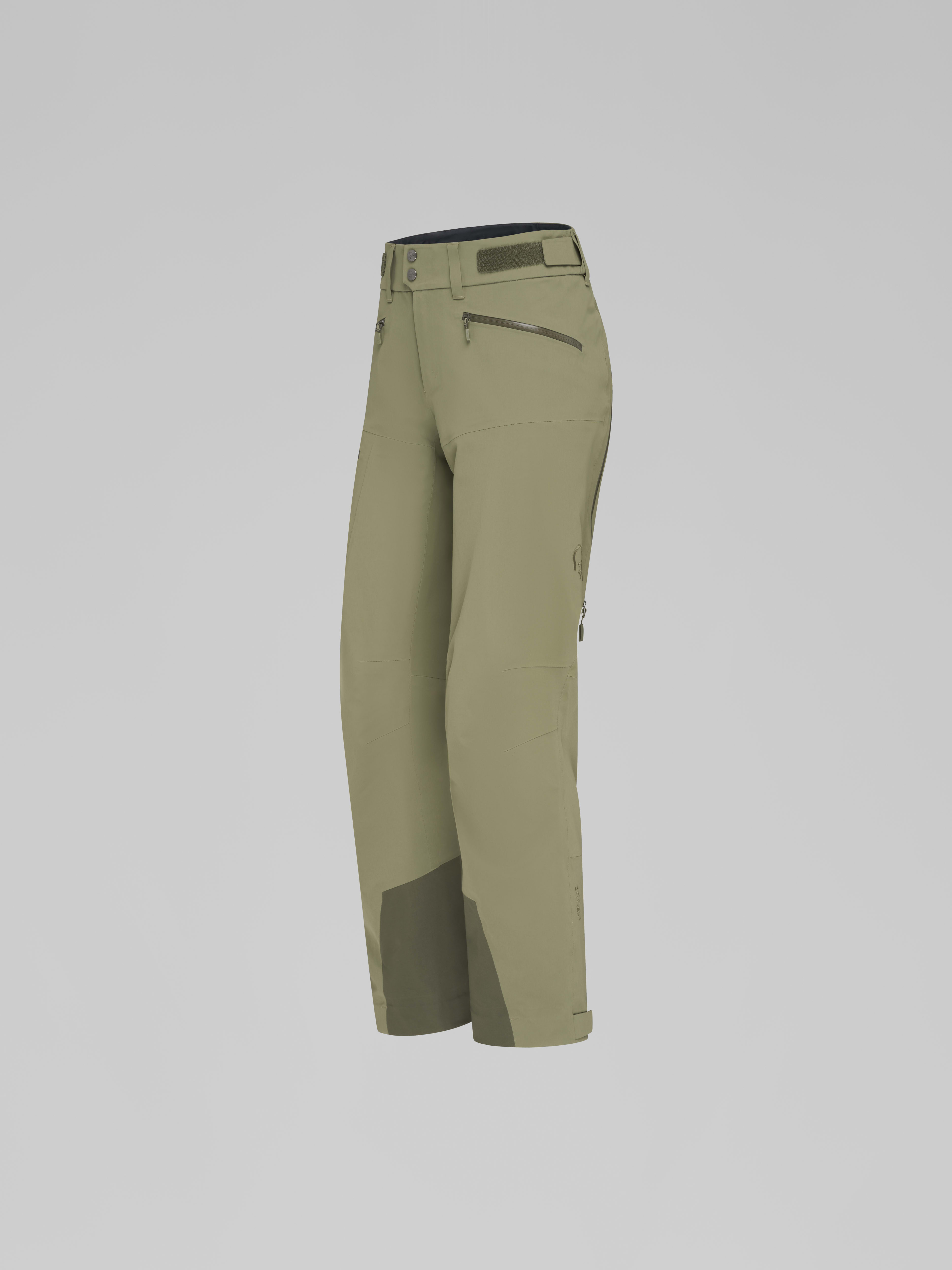 Packshot front left image of femund driflex3 Pants Deep Lichen Green