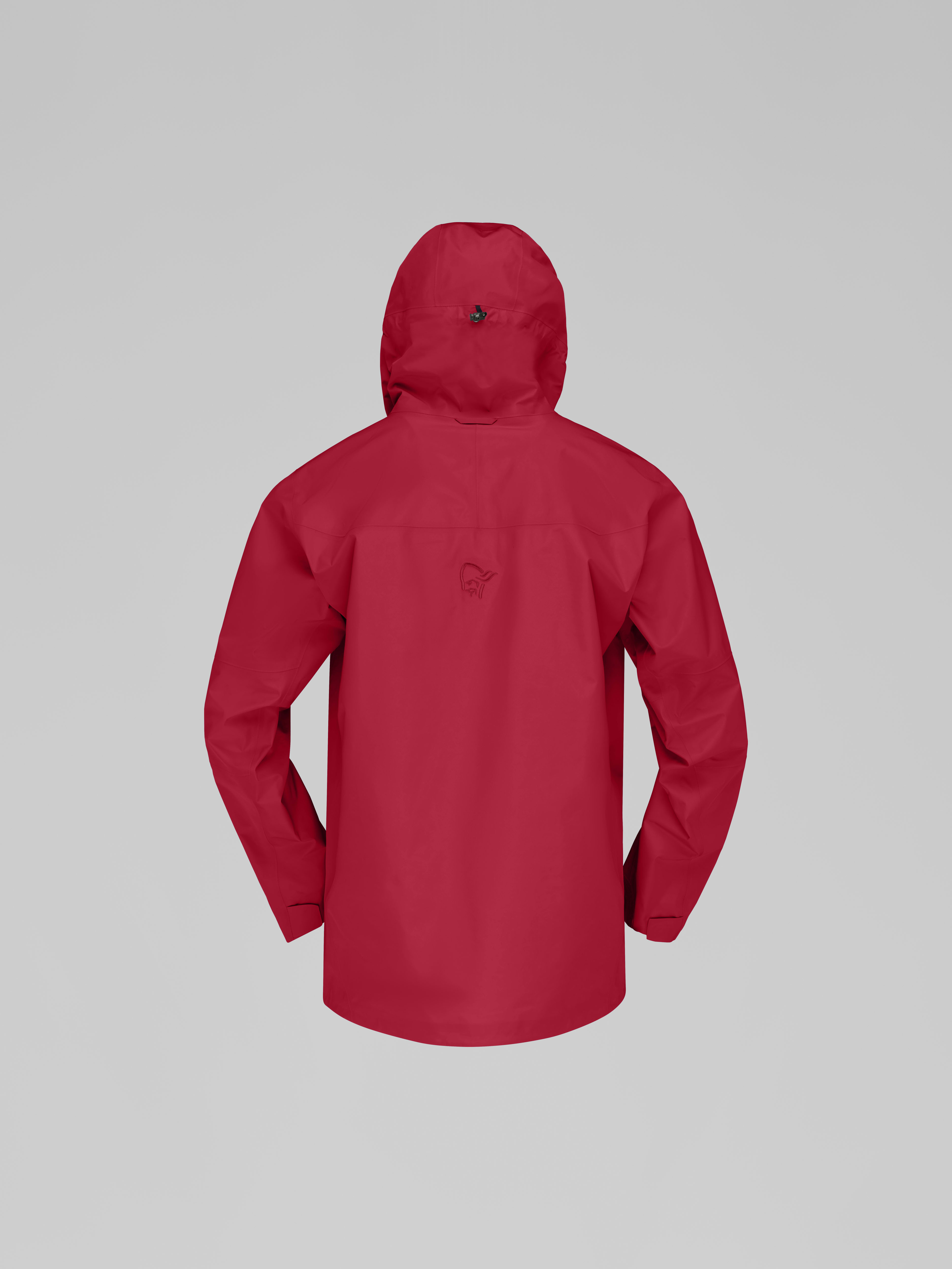 Packshot back image of femund Gore-Tex Jacket Scarlet Sage