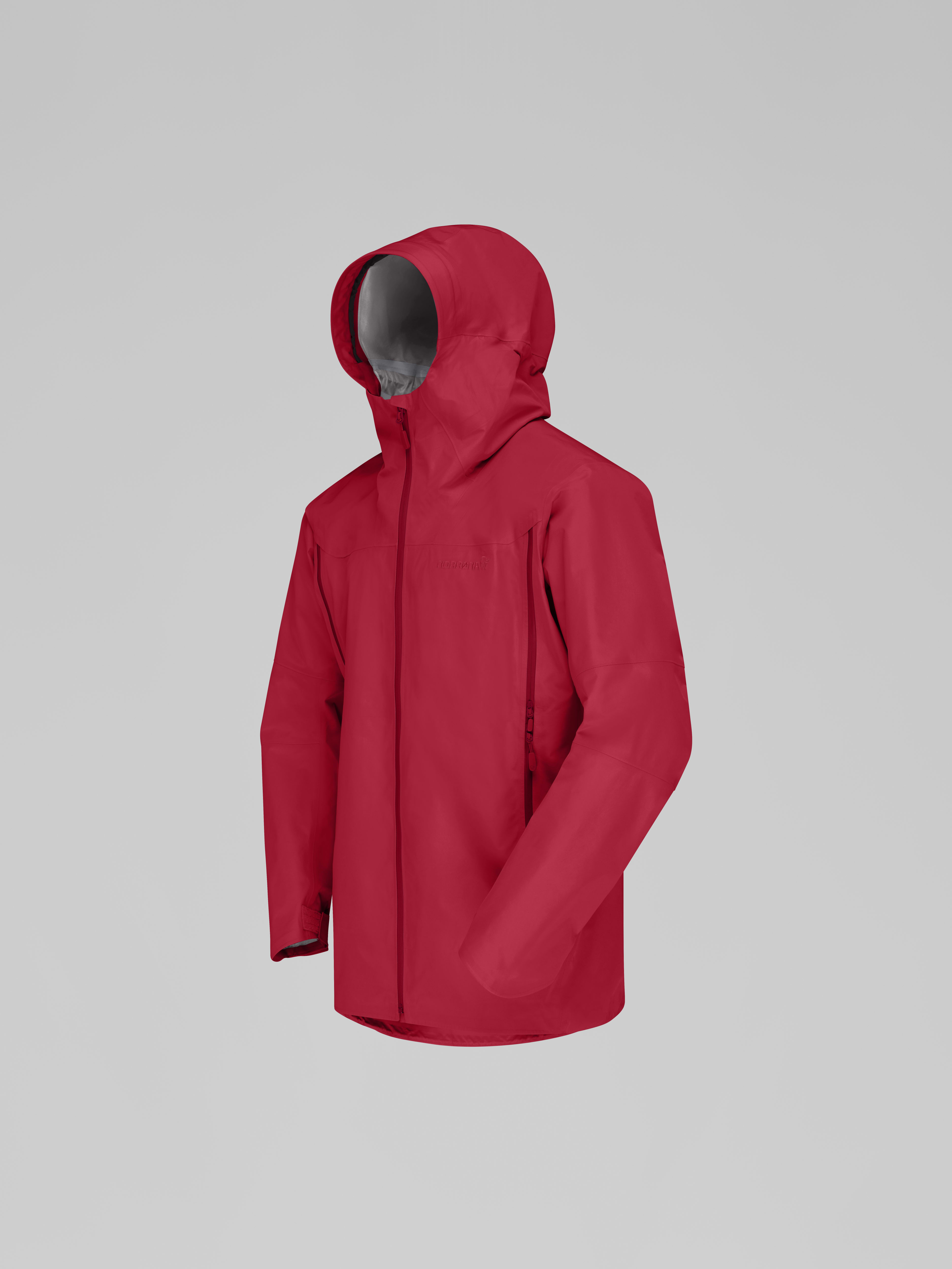 Packshot front left image of femund Gore-Tex Jacket Scarlet Sage