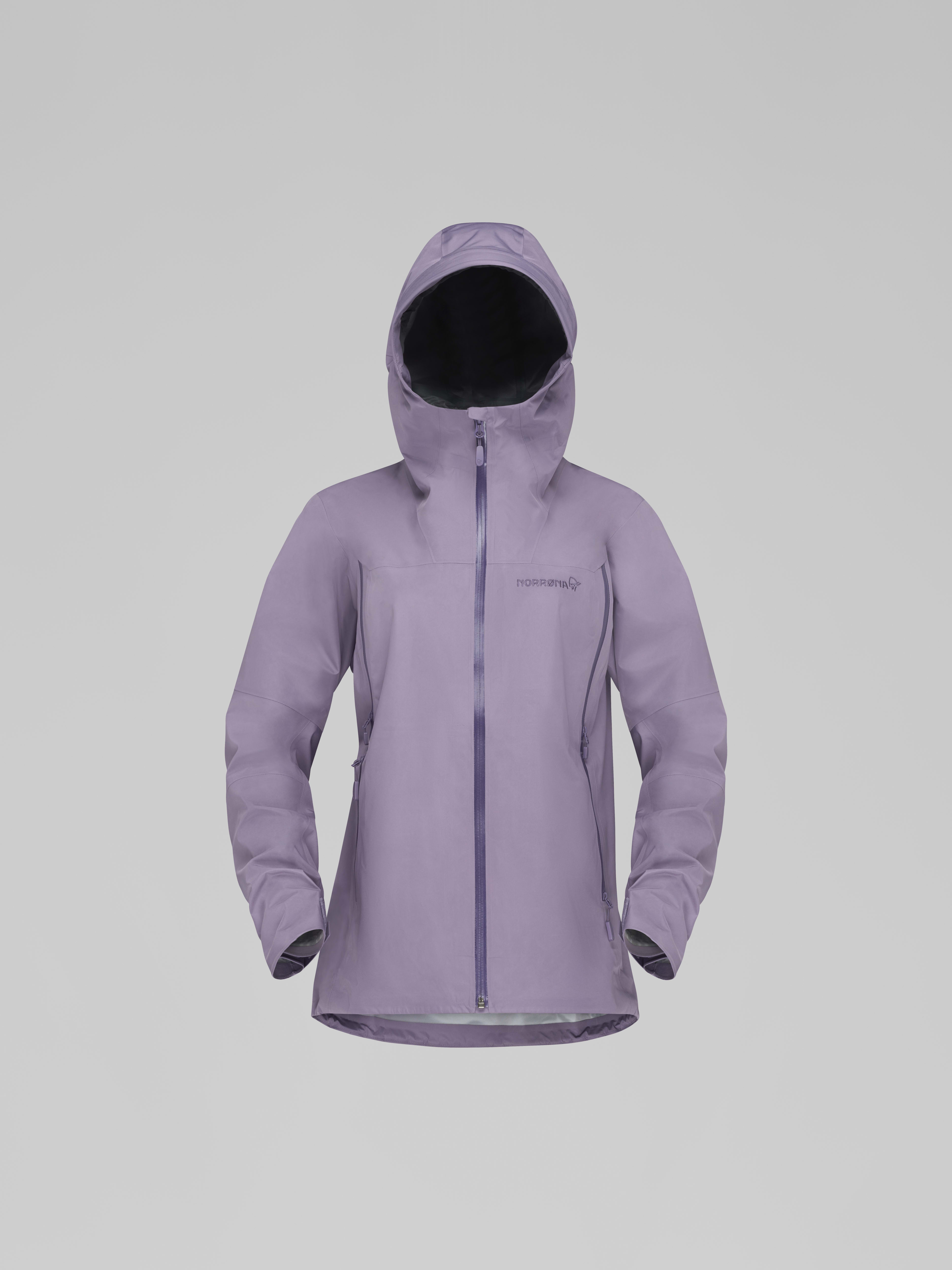 Packshot front image of femund Gore-Tex Jacket Purple Sage