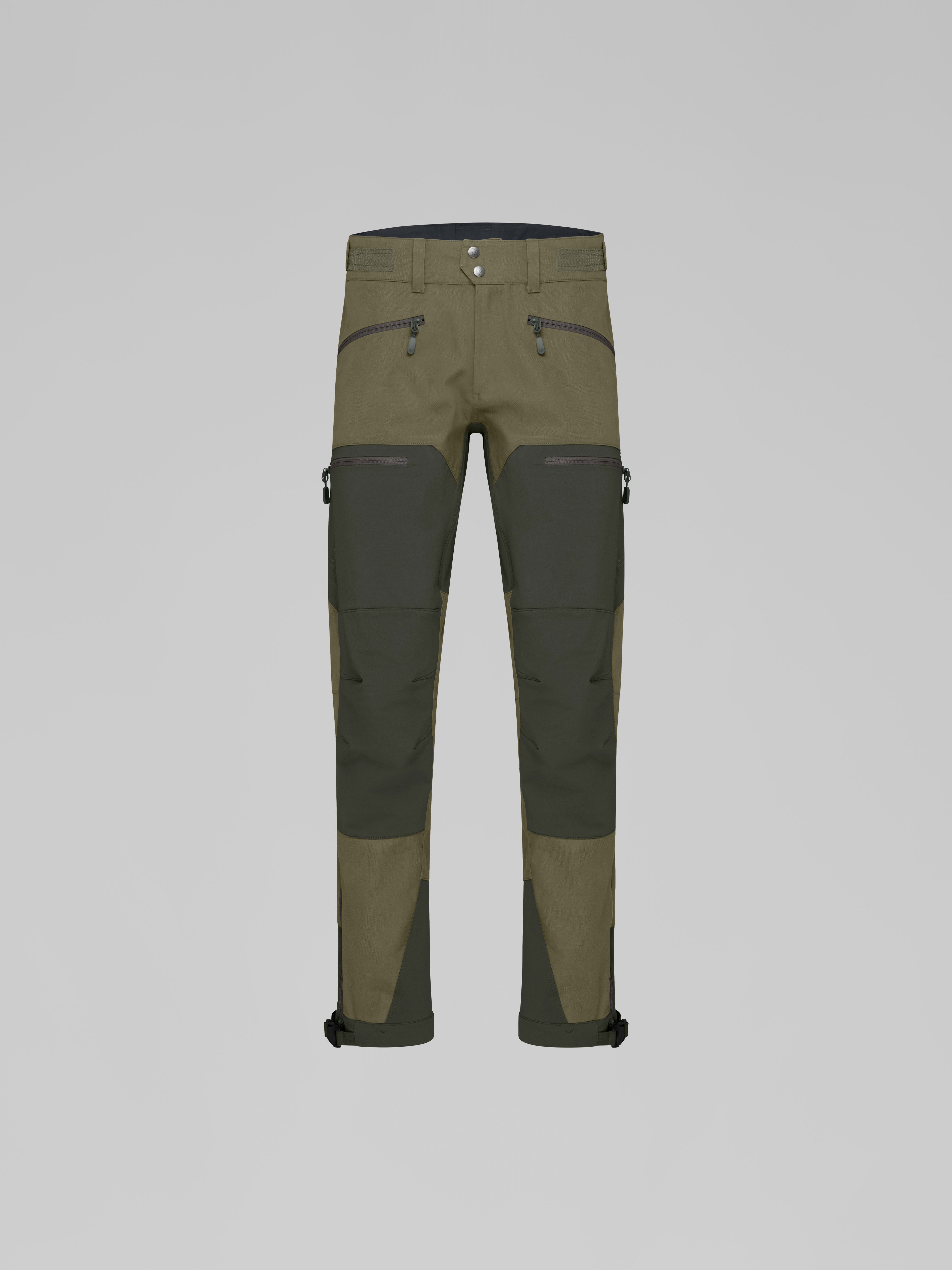 Packshot front image of femund cotton heavy duty Pants Olive Night
