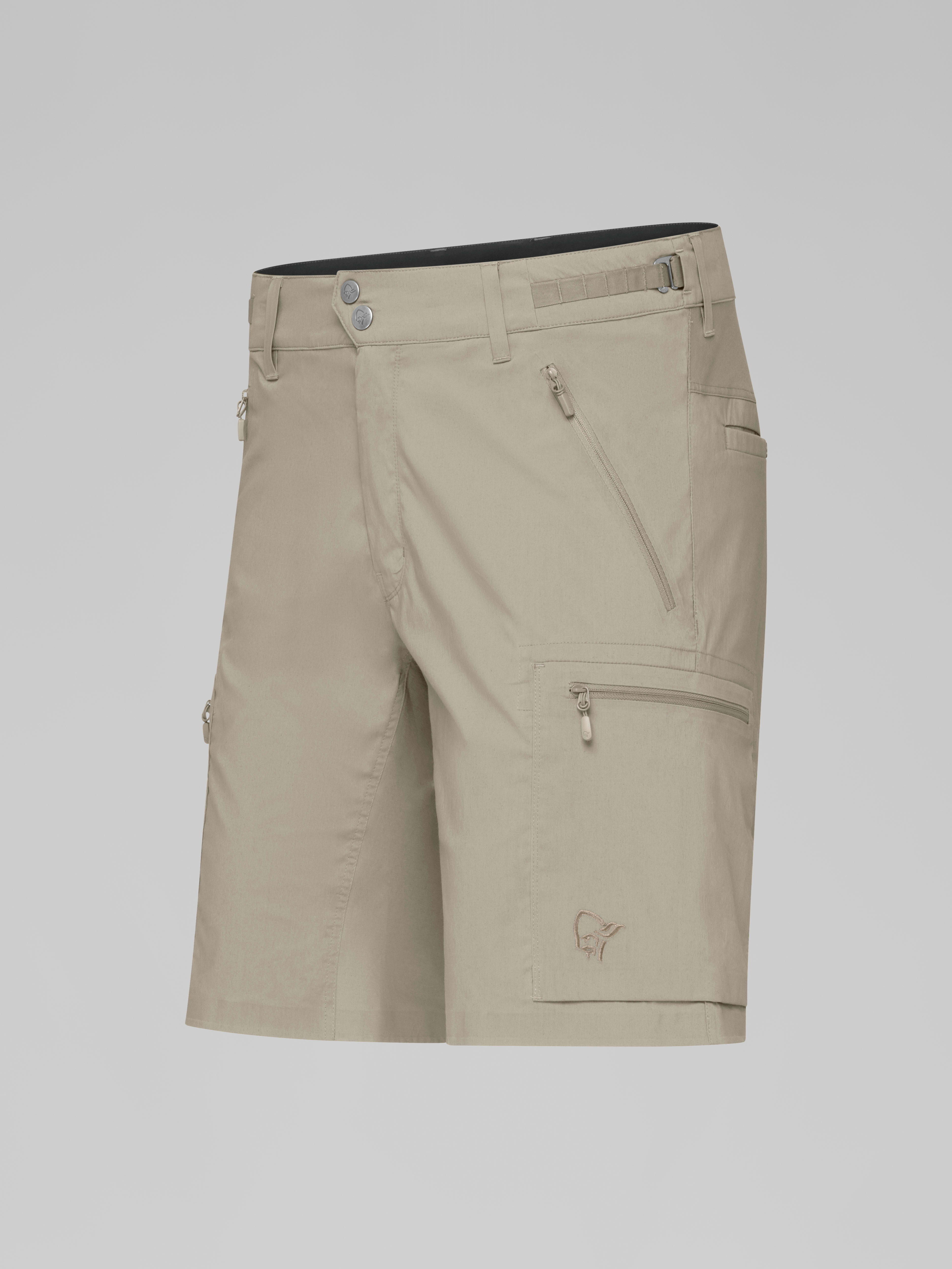 Packshot front left image of femund light cotton Shorts Winter Twig