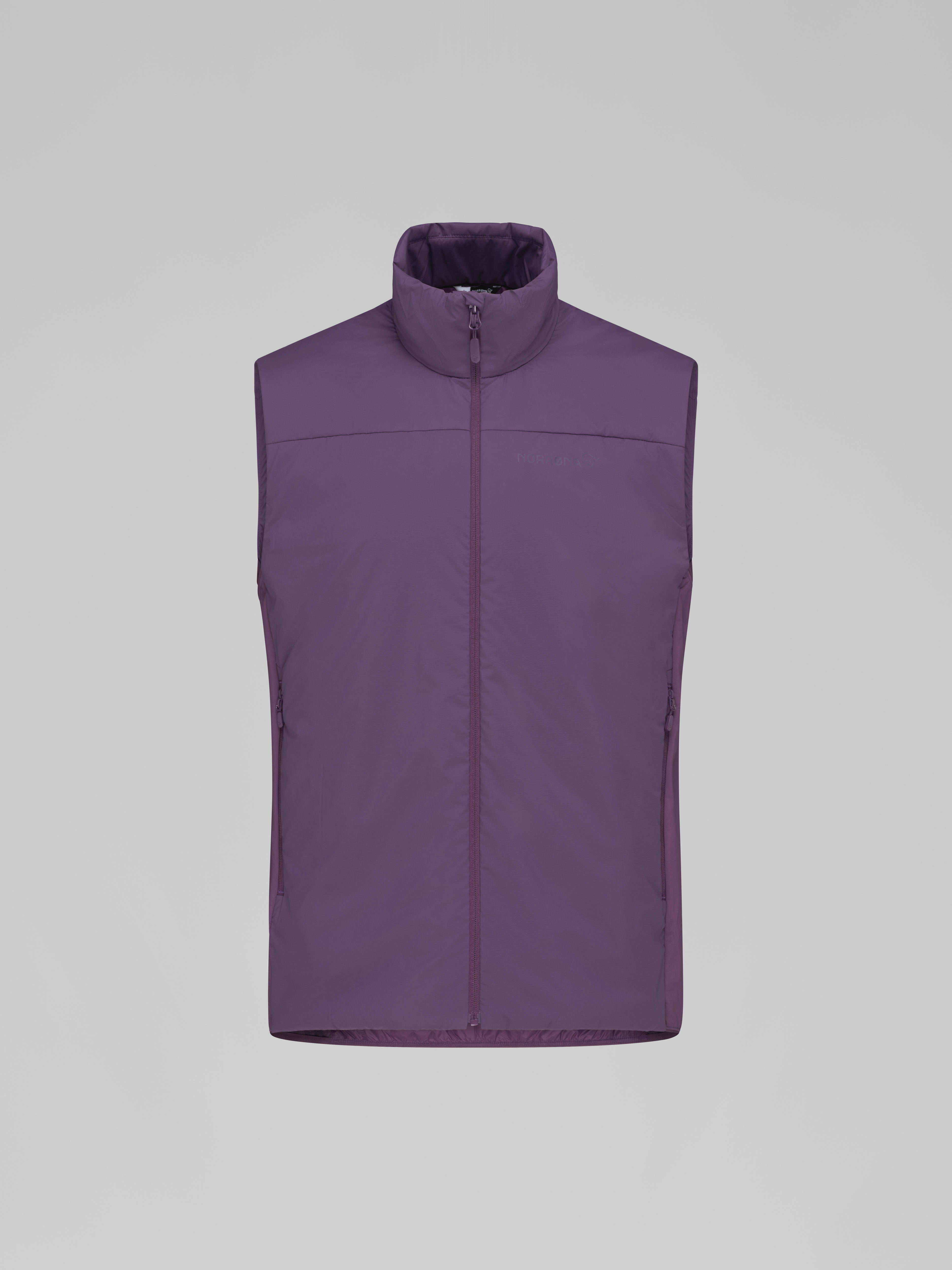 Packshot front image of femund thermo60 Vest Wineberry