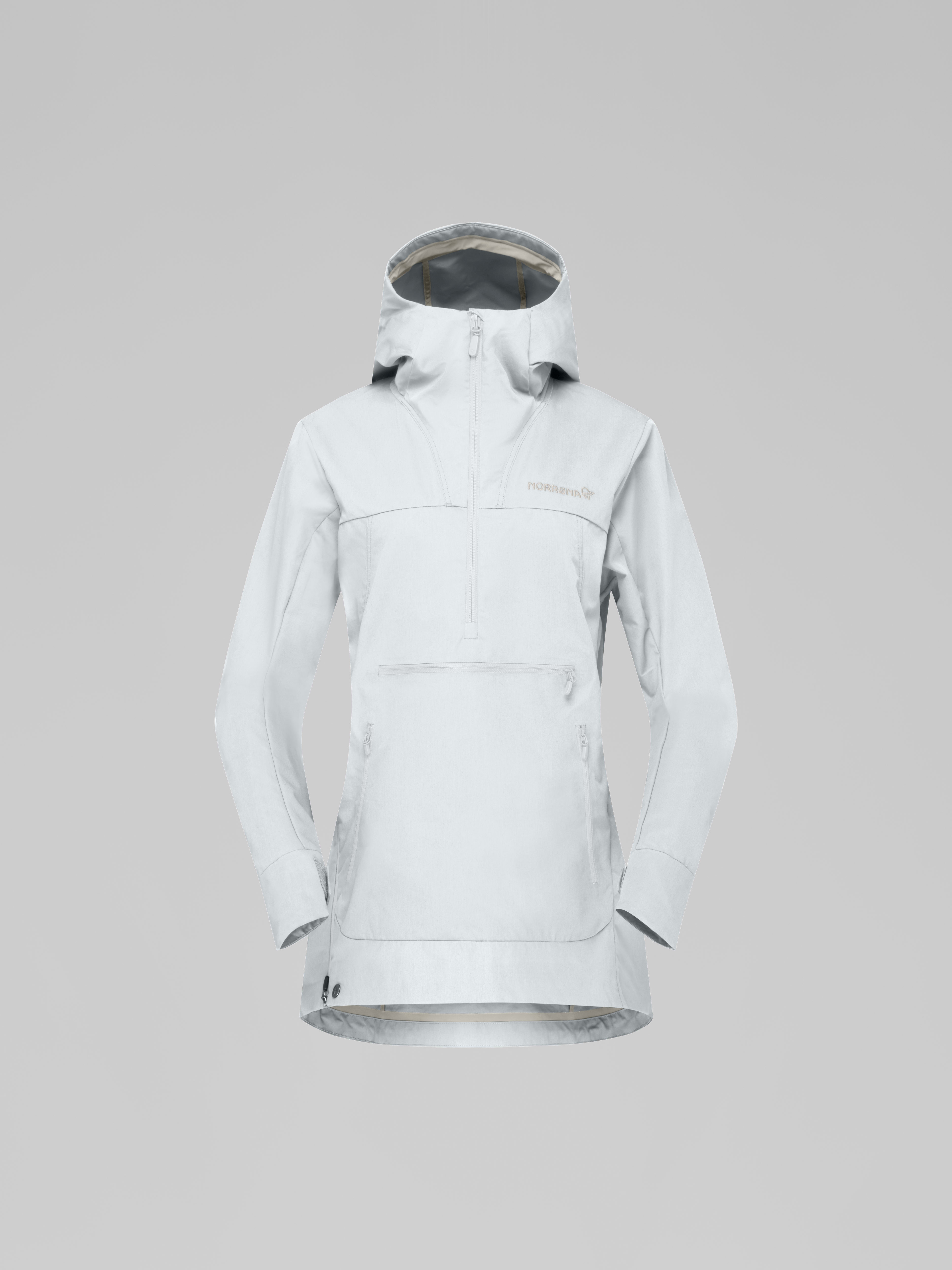 Packshot front image of femund cotton Anorak Snow White